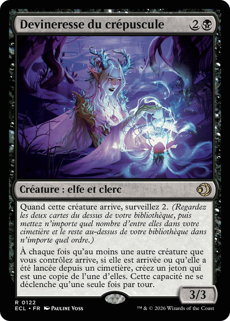 Devineresse du crépuscule — Lorwyn Eclipsed — Magic: The Gathering