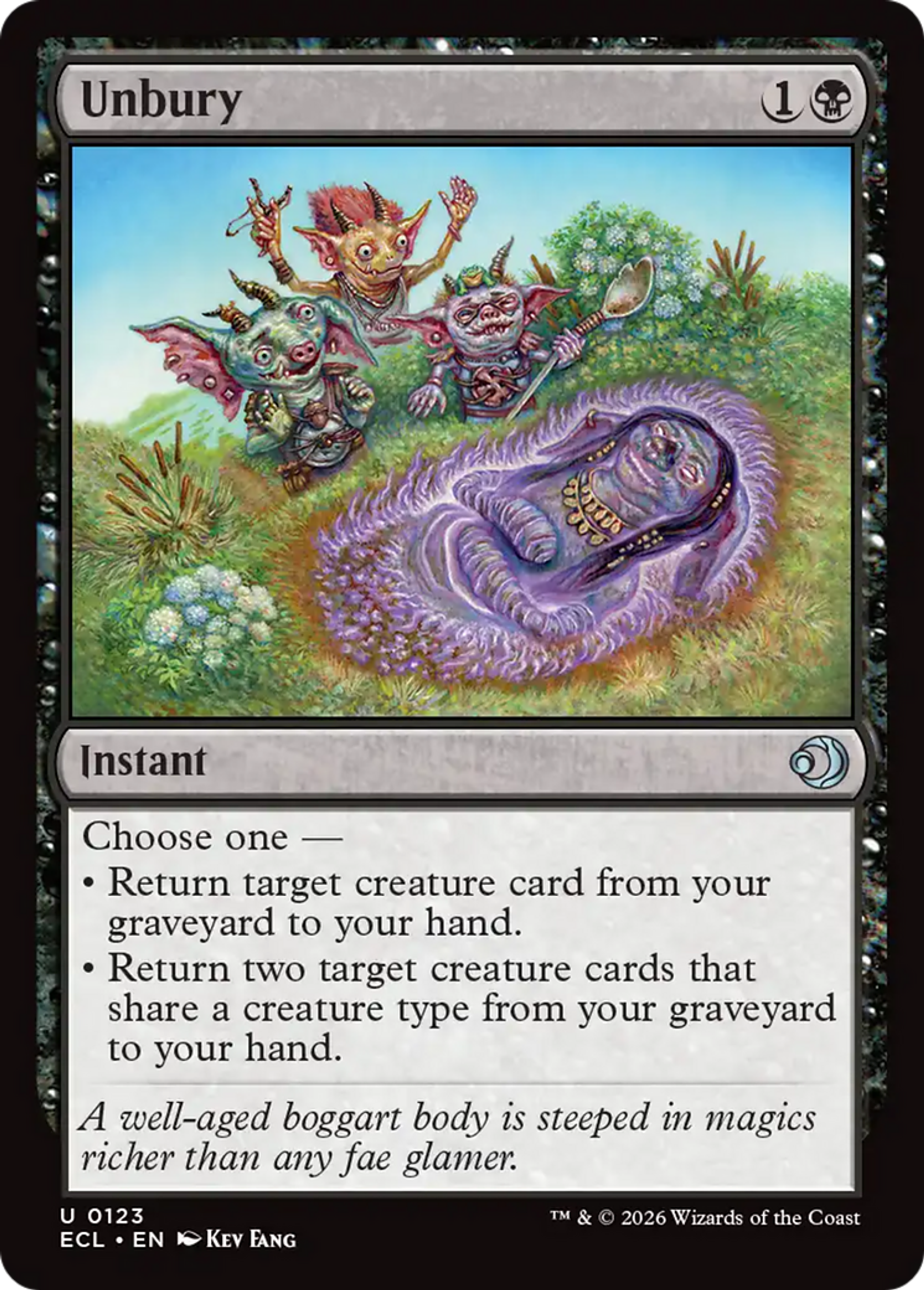 Désenterrement — Lorwyn Eclipsed — Magic: The Gathering