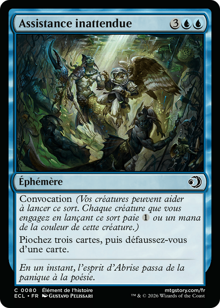 Assistance inattendue — Lorwyn Eclipsed — Magic: The Gathering