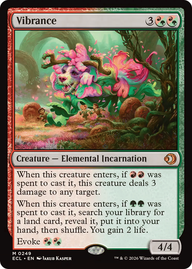 Vibrance — Lorwyn Eclipsed — Magic: The Gathering