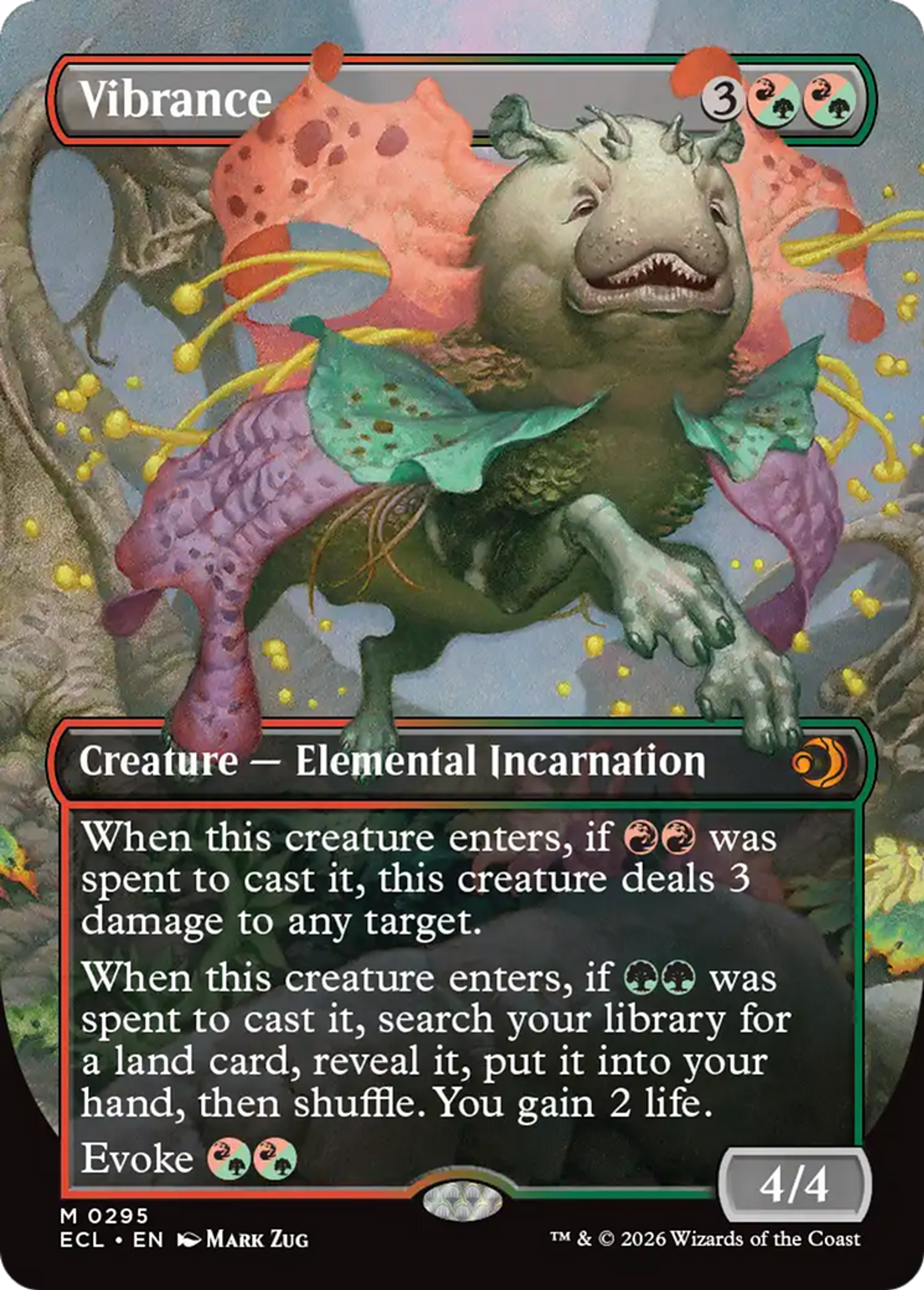 Vibrance — Lorwyn Eclipsed — Magic: The Gathering