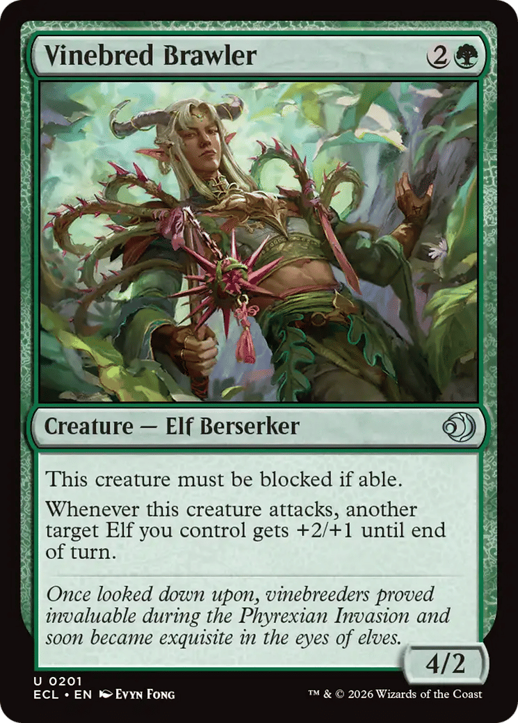 Vinebred Brawler — Lorwyn Eclipsed — Magic: The Gathering