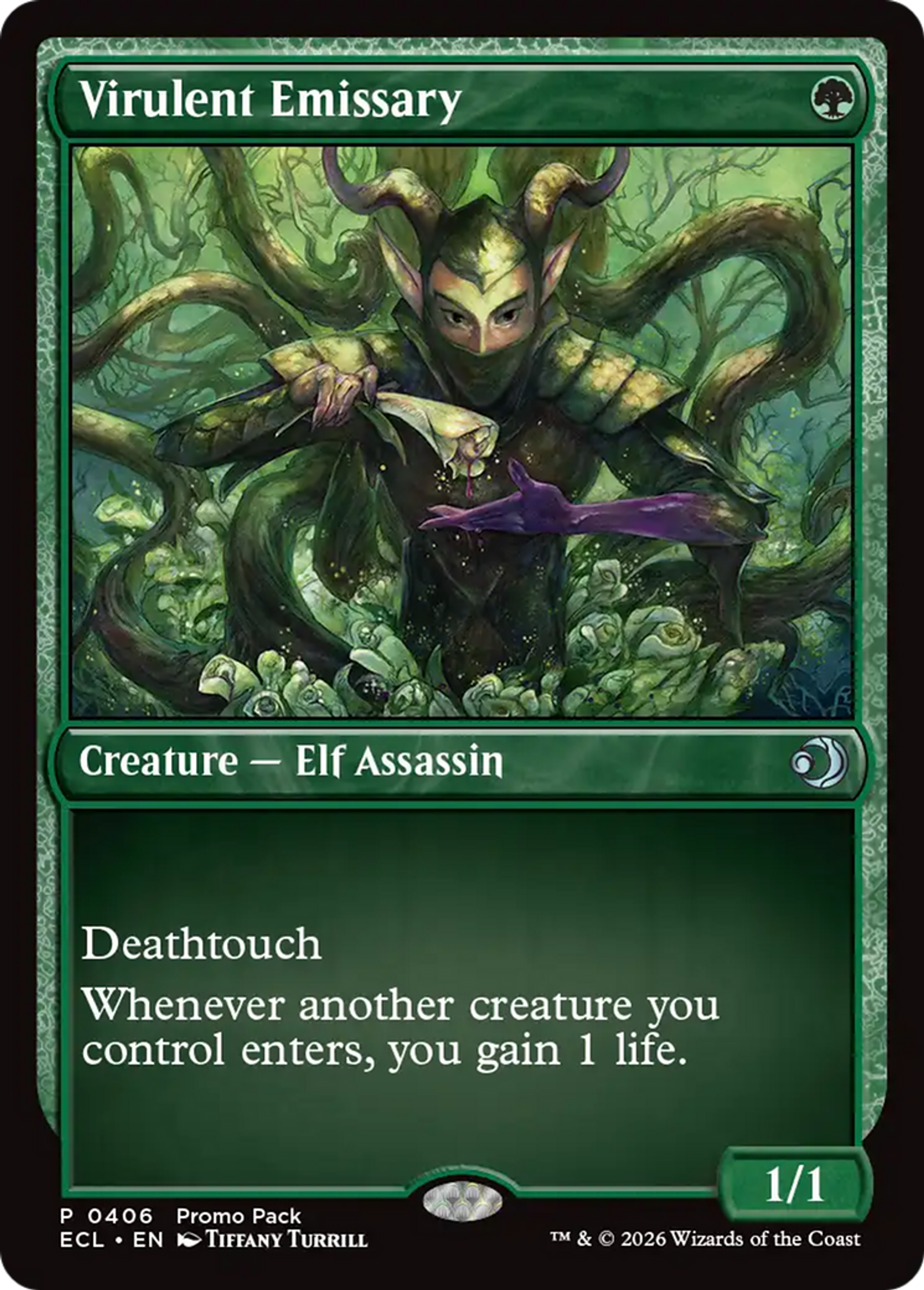 Virulent Emissary — Lorwyn Eclipsed — Magic: The Gathering
