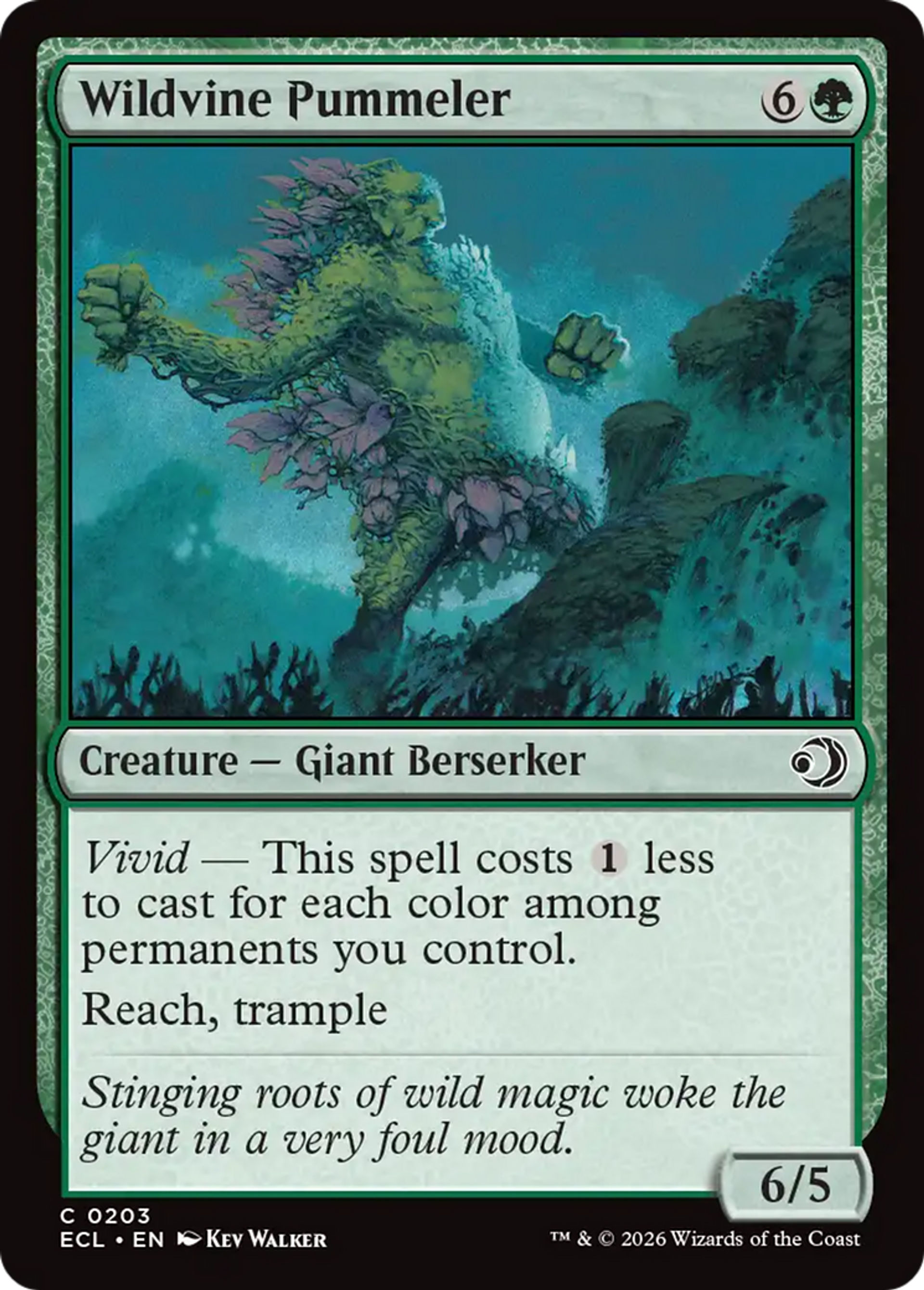 Marteleur vignesauvage — Lorwyn Eclipsed — Magic: The Gathering