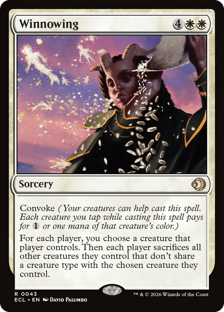 Winnowing — Lorwyn Eclipsed — Magic: The Gathering