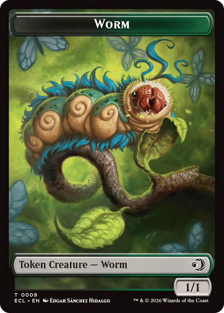 Worm — Lorwyn Eclipsed — Magic: The Gathering