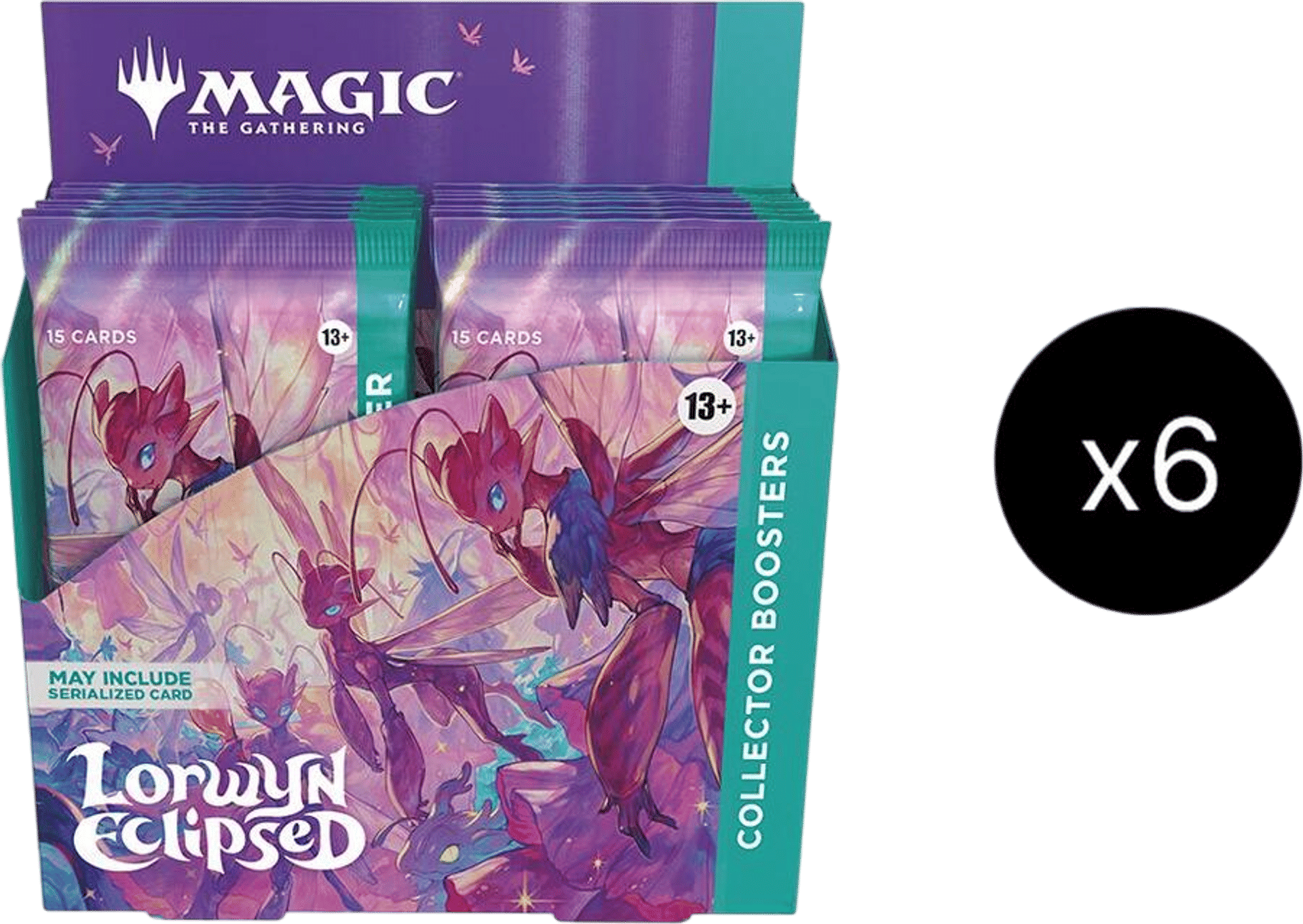 Product image for Lorwyn Eclipsed Carton de boîtes de booster Collector