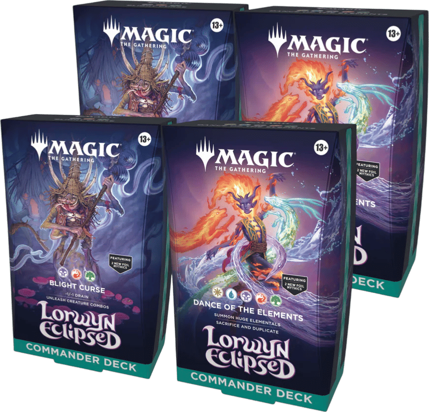 Lorwyn Eclipsed Commander Deck Display — Lorwyn Eclipsed — Magic: The Gathering
