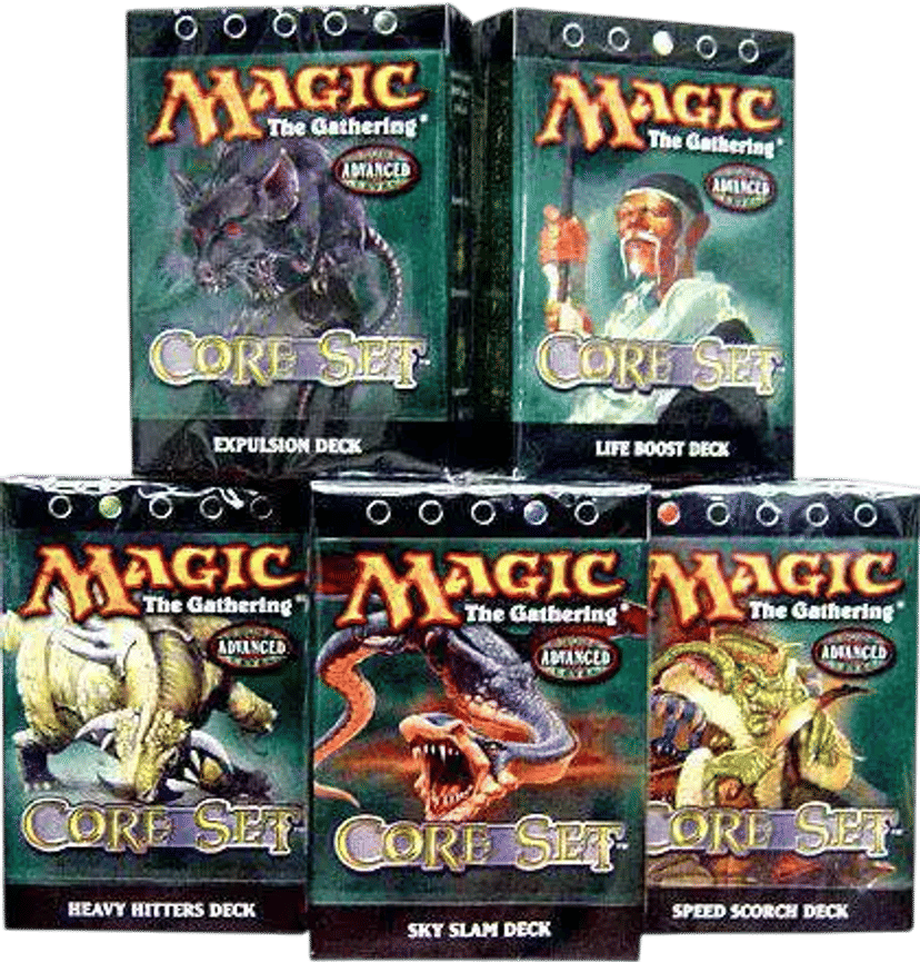 Theme Deck Eighth Edition Display from Eighth Edition - Magic: The Gathering