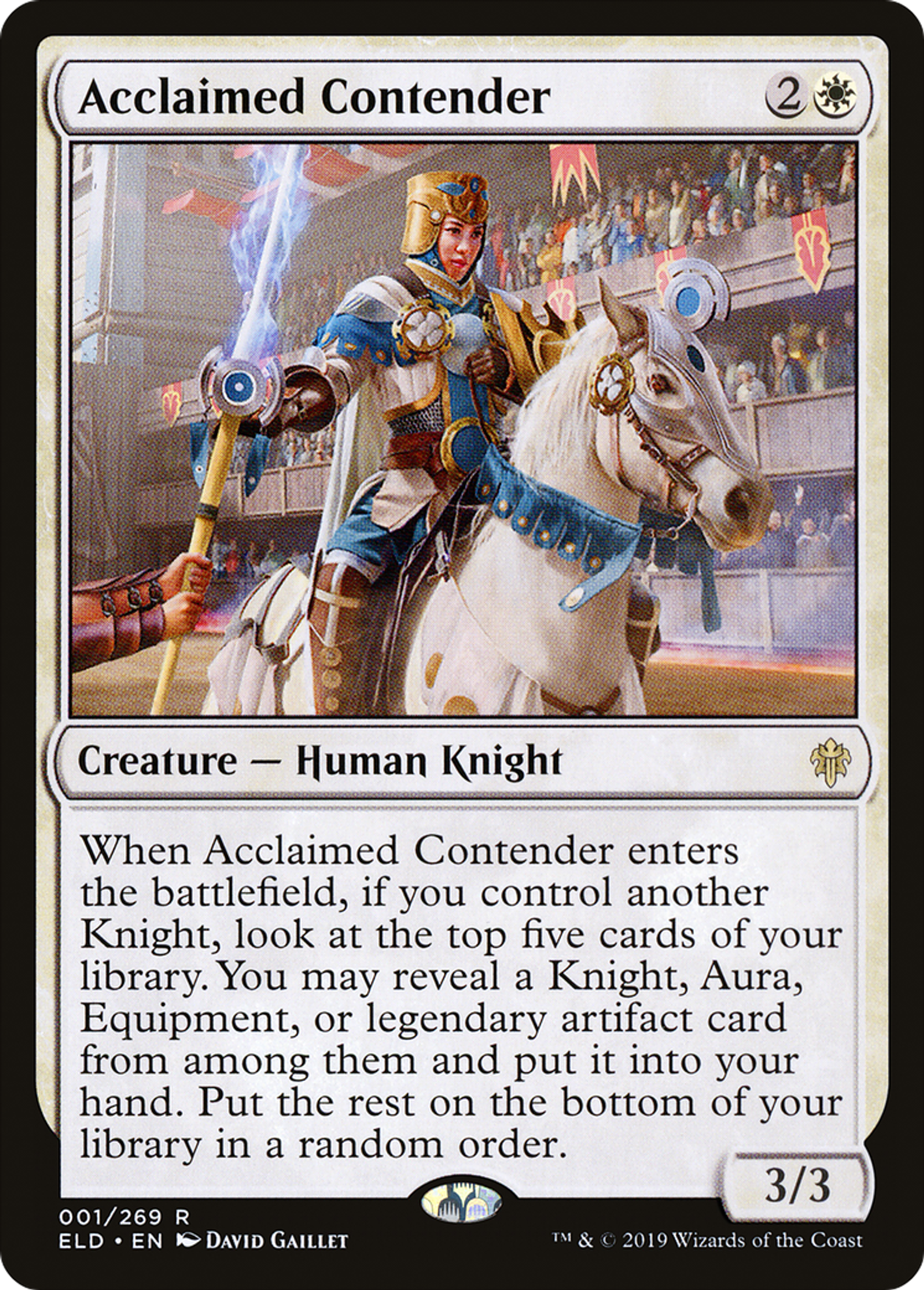 Acclaimed Contender — Throne of Eldraine — Magic: The Gathering