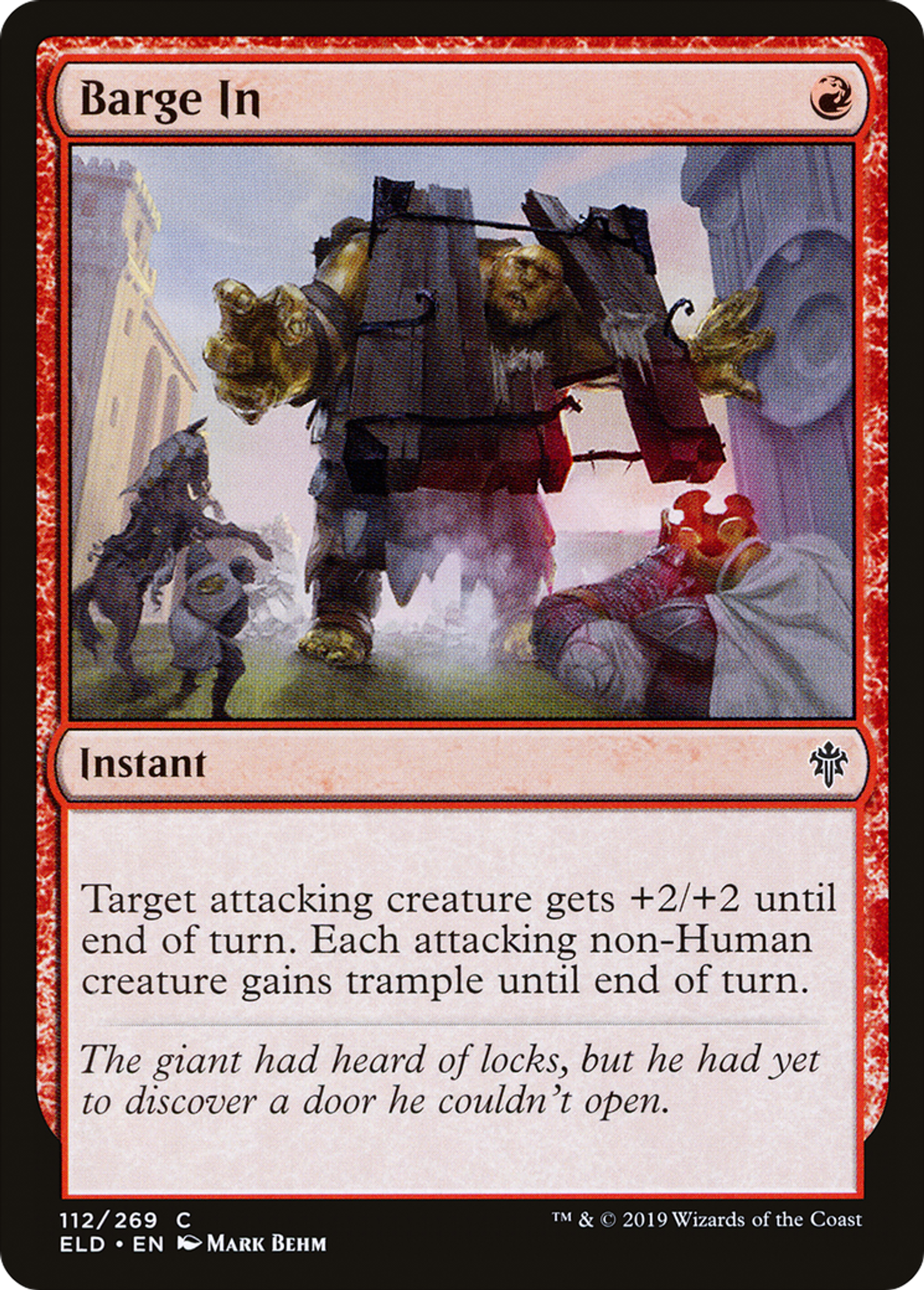 Faire irruption — Throne of Eldraine — Magic: The Gathering