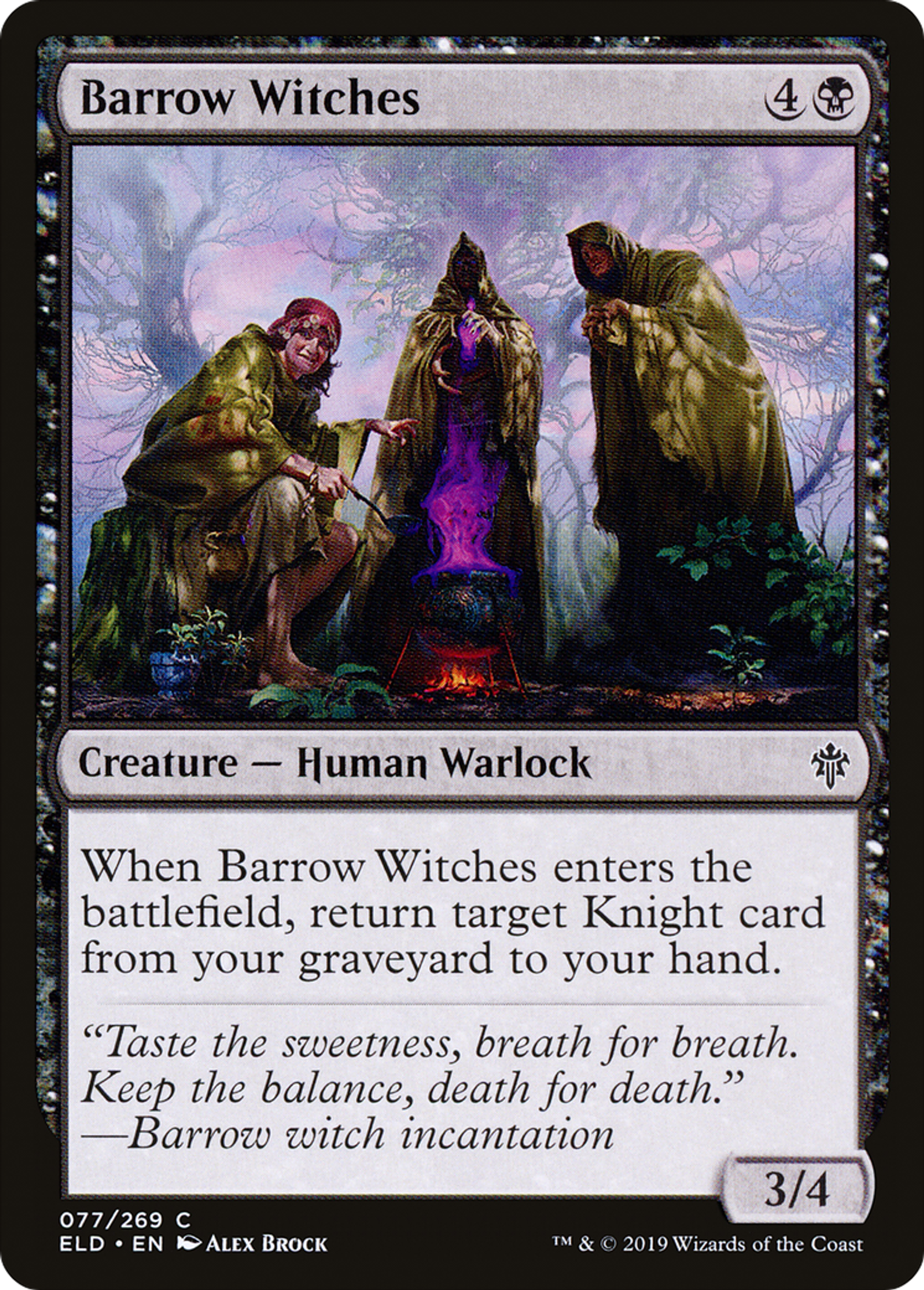 Envoûteurs des tumulus — Throne of Eldraine — Magic: The Gathering