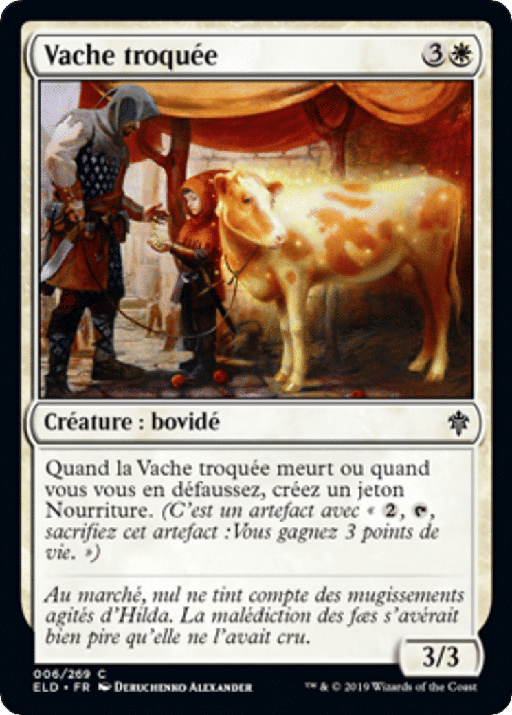 Vache troquée — Throne of Eldraine — Magic: The Gathering