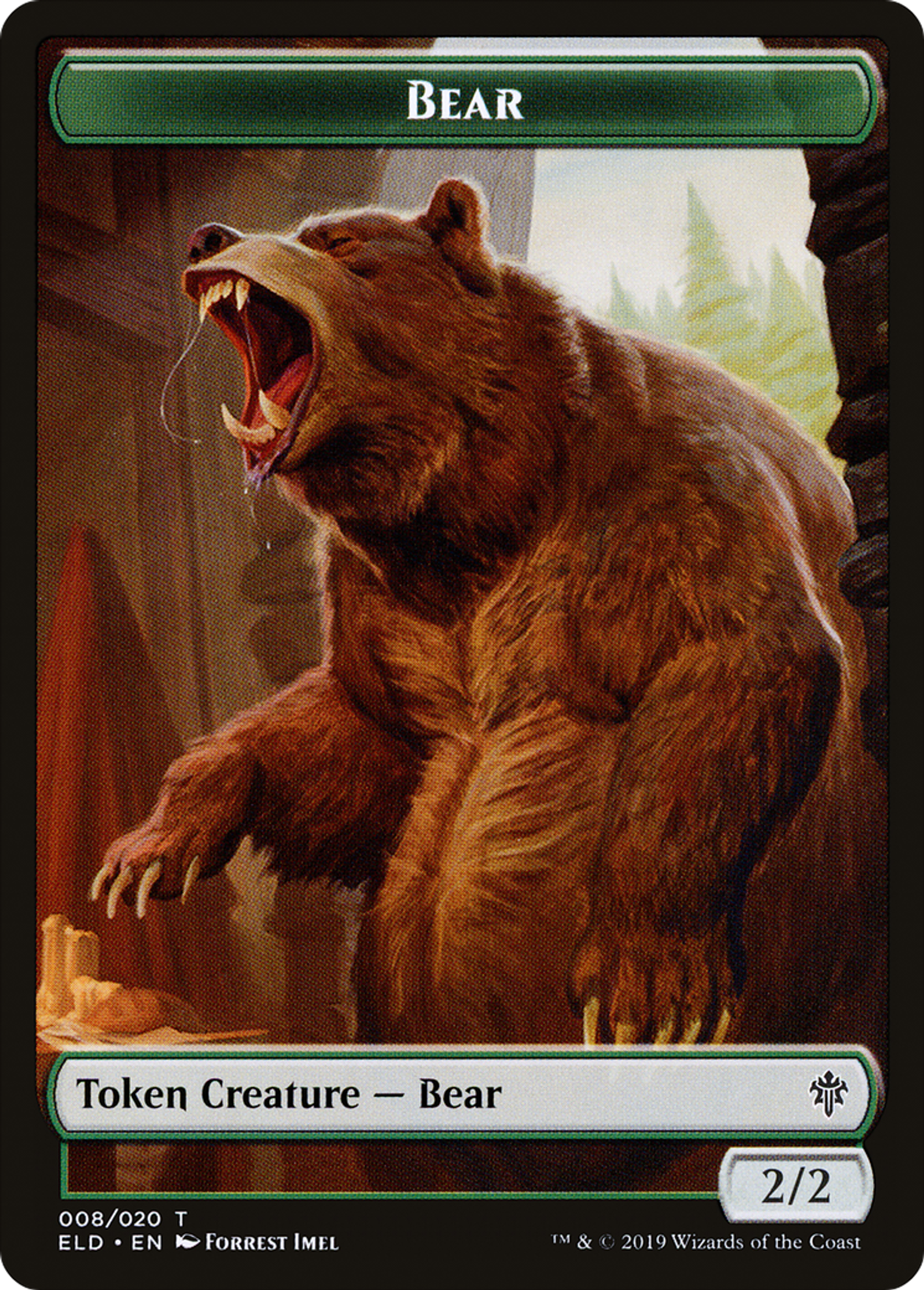 Bear — Throne of Eldraine — Magic: The Gathering