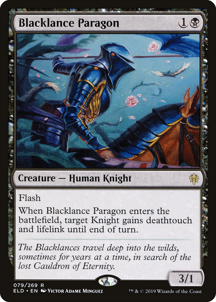 Blacklance Paragon — Throne of Eldraine — Magic: The Gathering