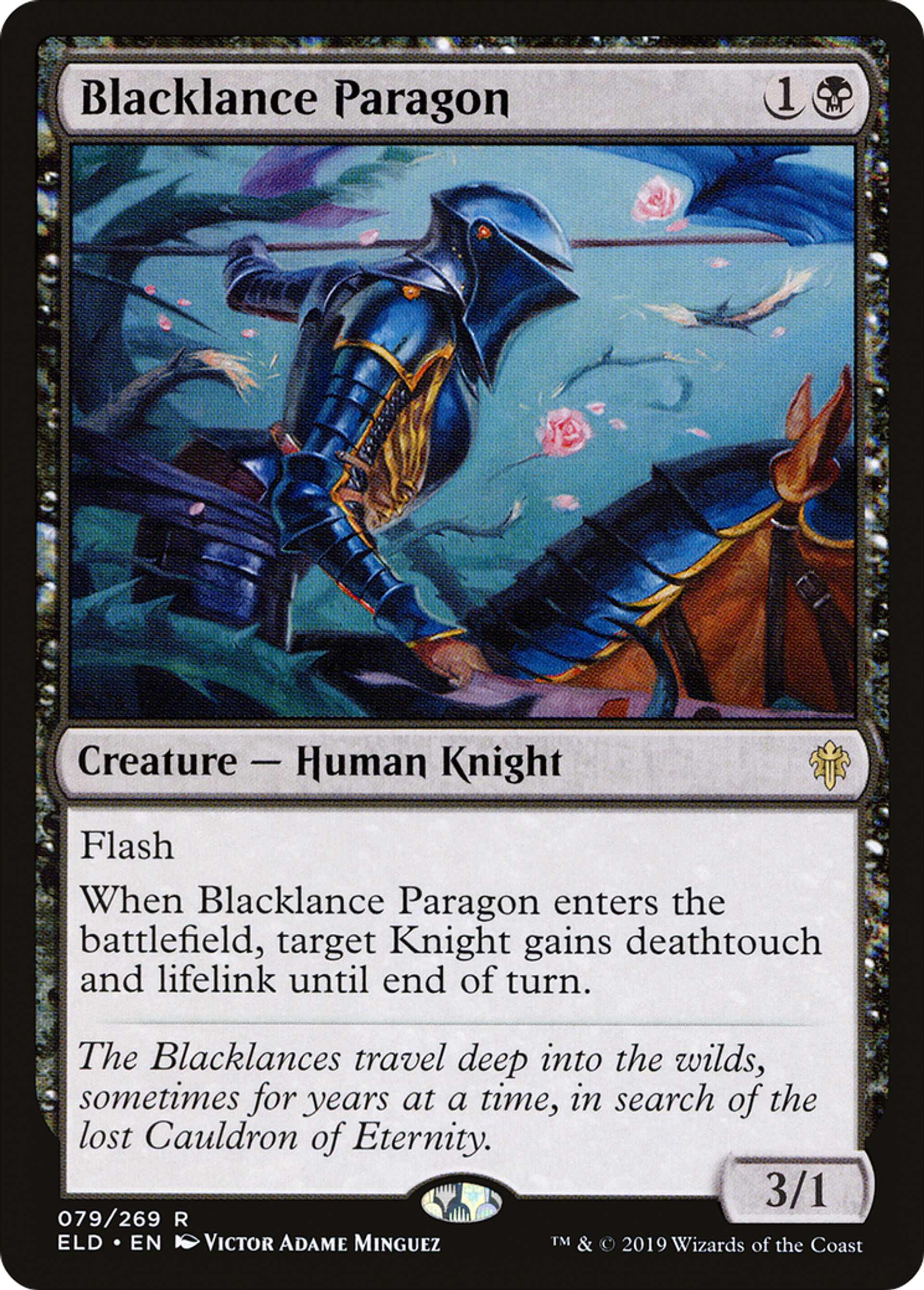 Parangon Lancenoire — Throne of Eldraine — Magic: The Gathering