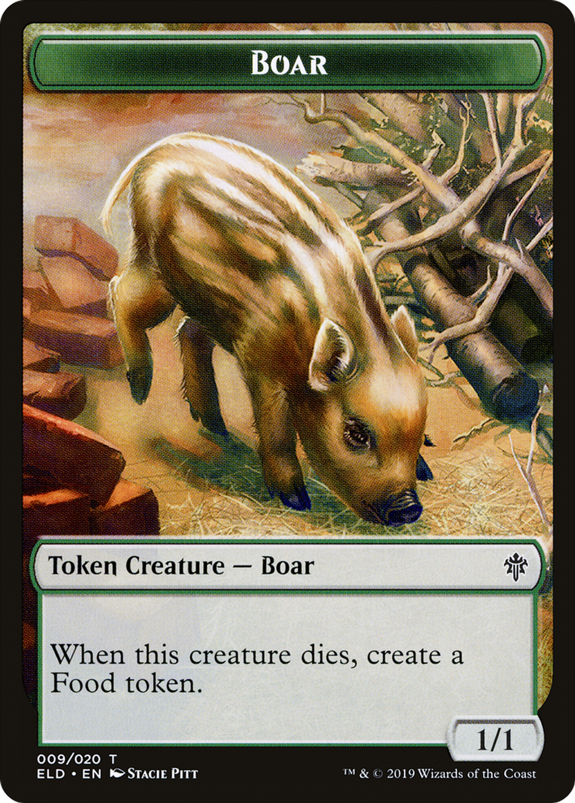 Boar — Throne of Eldraine — Magic: The Gathering