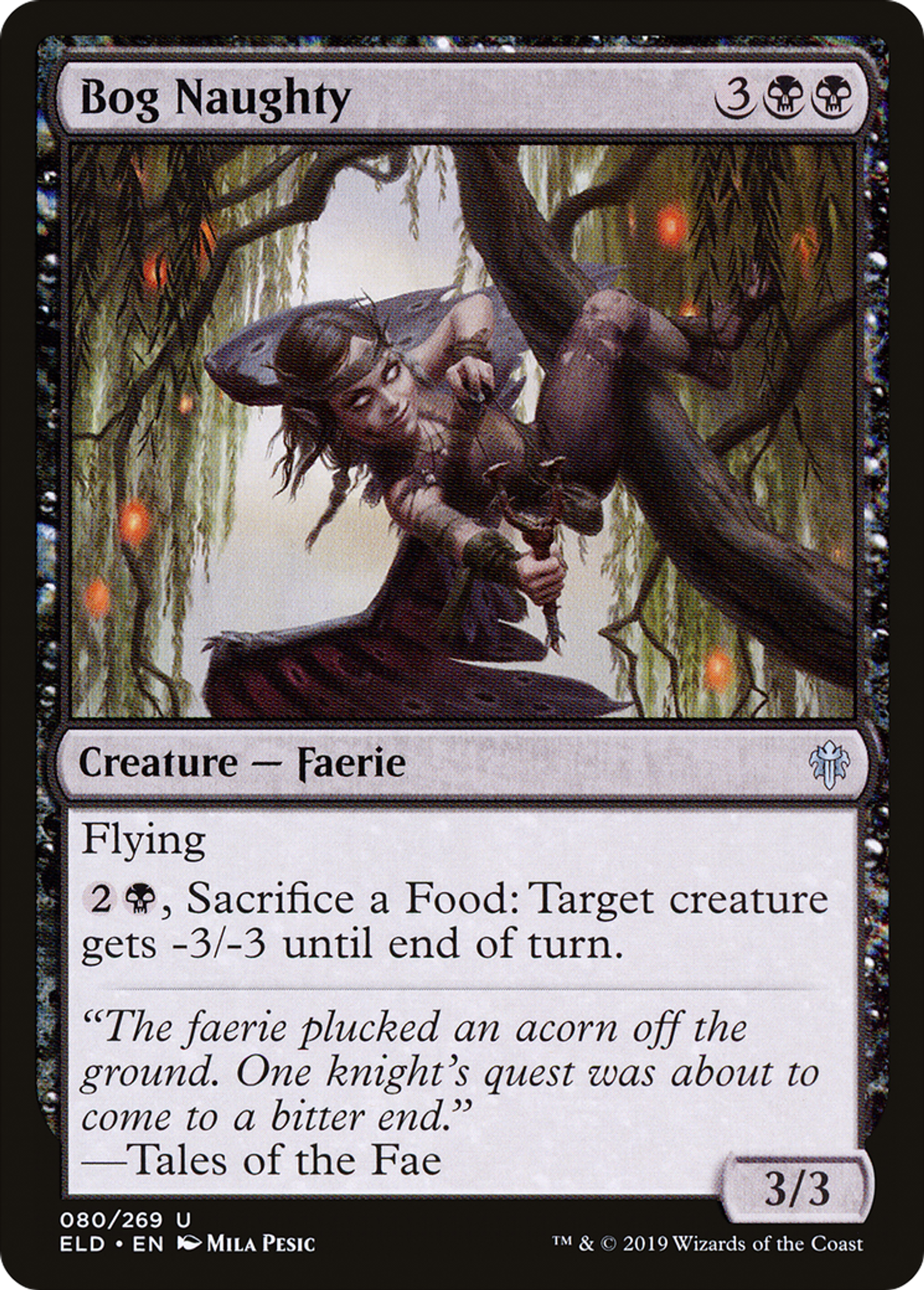 Vilaine des marécages — Throne of Eldraine — Magic: The Gathering