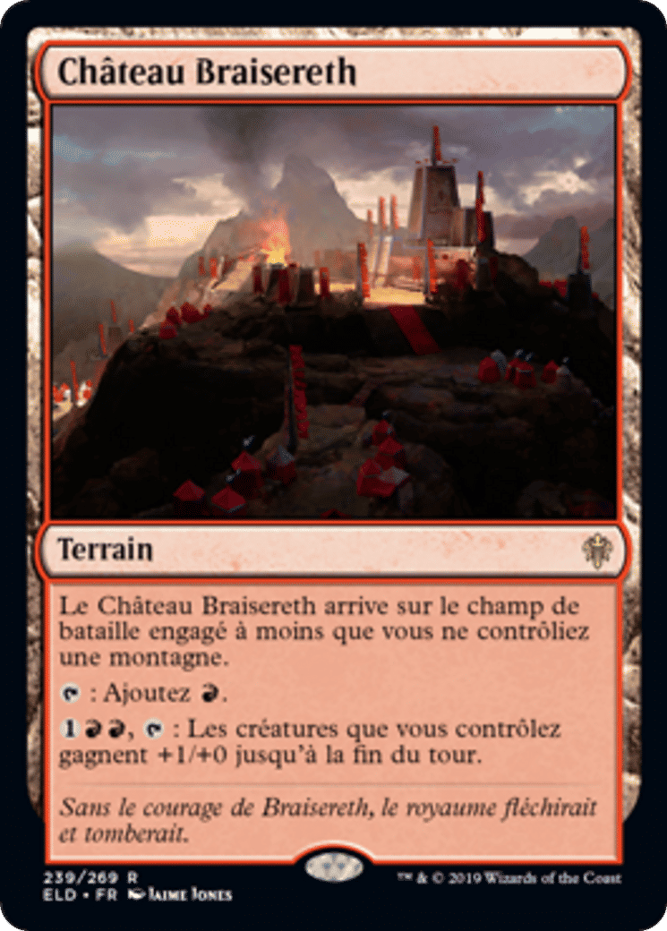 Château Braisereth — Throne of Eldraine — Magic: The Gathering