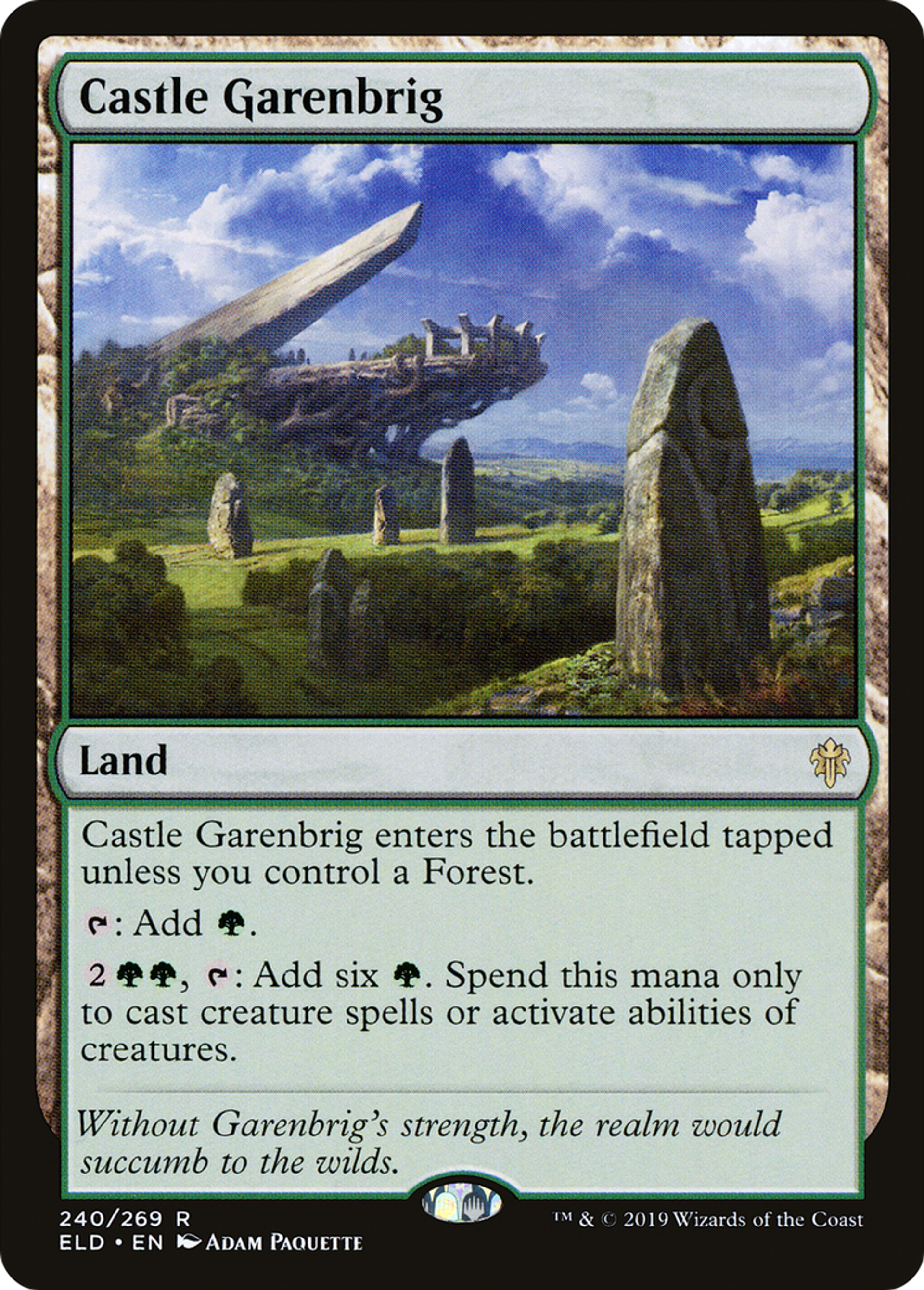 Castle Garenbrig — Throne of Eldraine — Magic: The Gathering