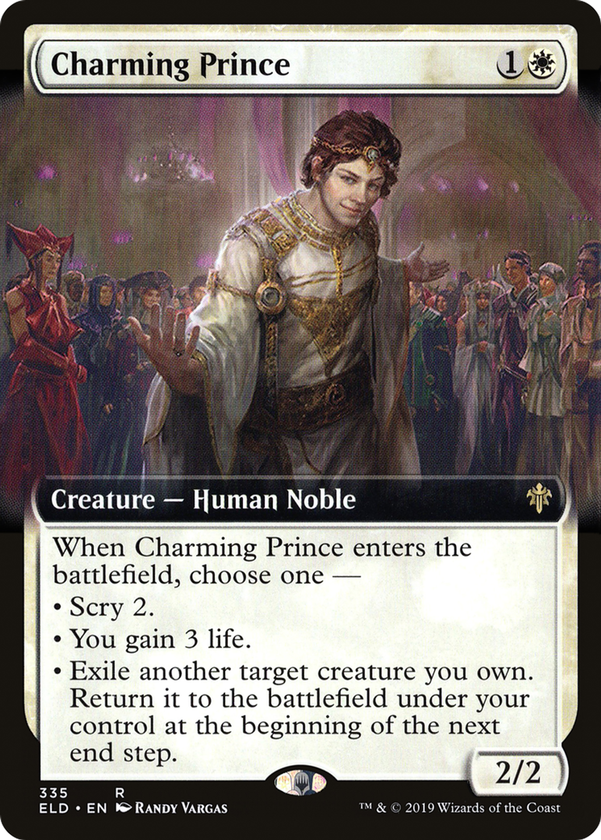Charming Prince — Throne of Eldraine — Magic: The Gathering