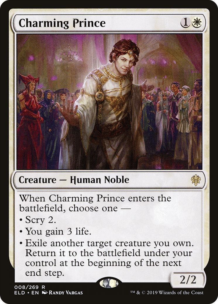 Charming Prince — Throne of Eldraine — Magic: The Gathering