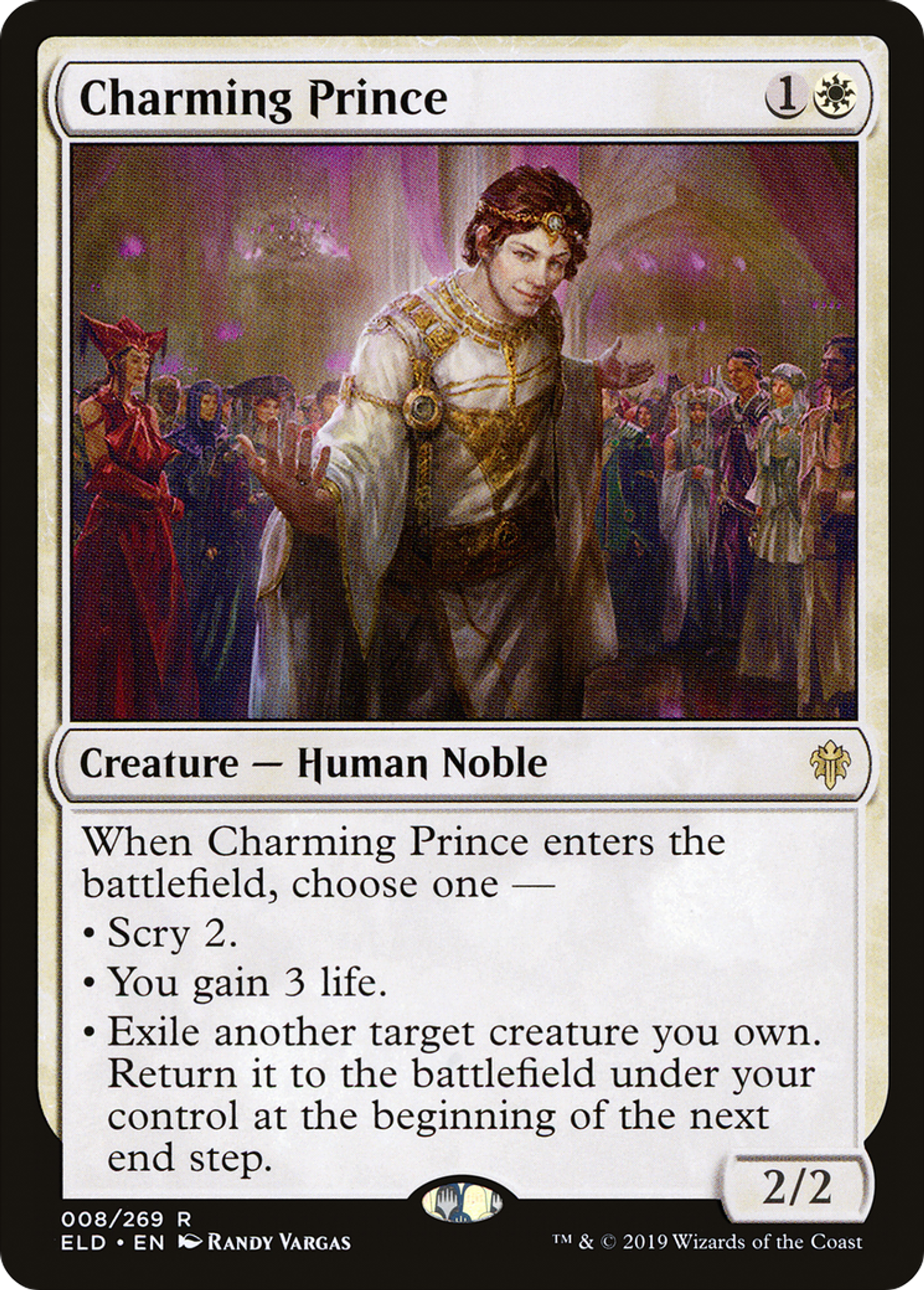 Charming Prince — Throne of Eldraine — Magic: The Gathering