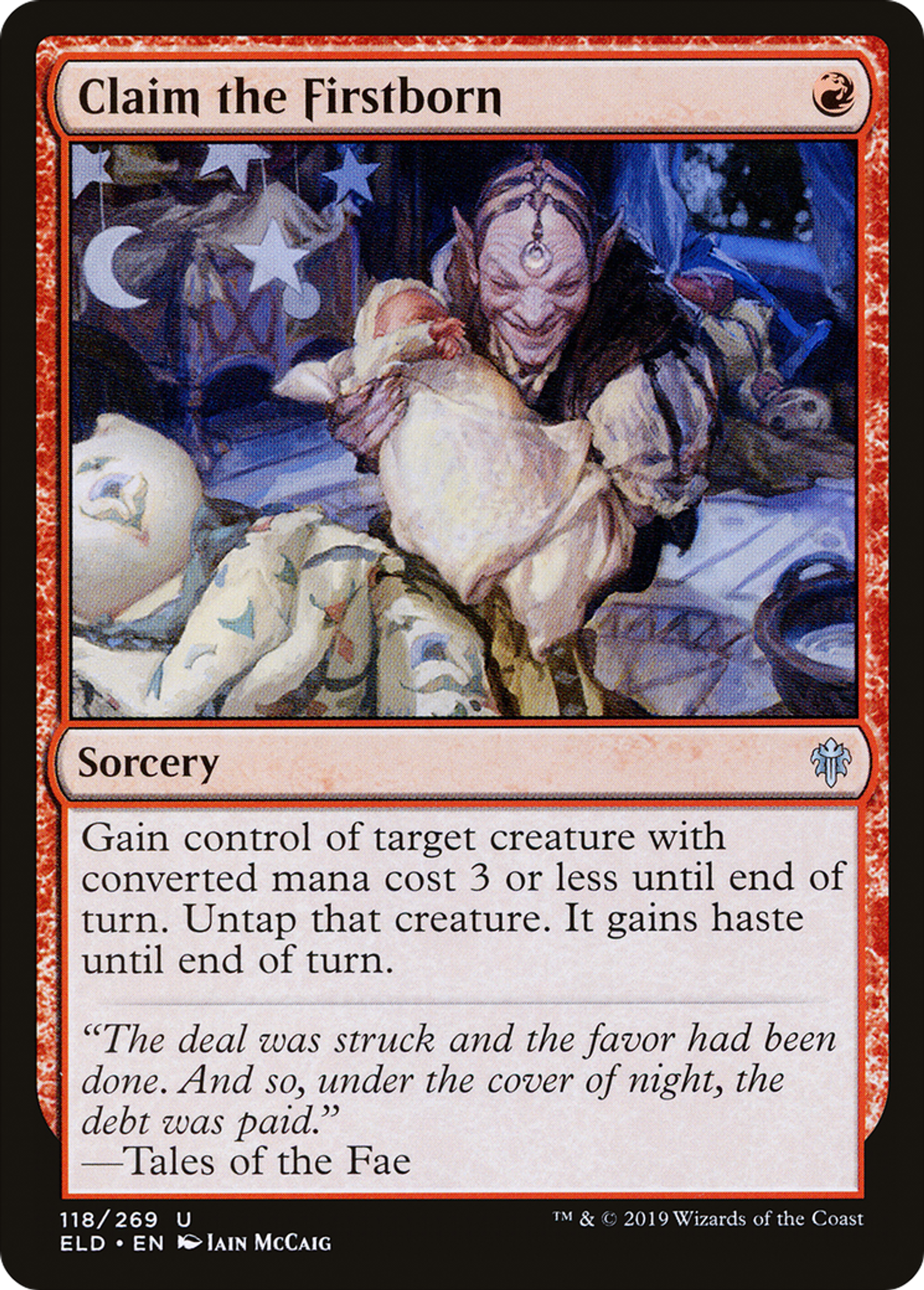 Droit au premier né — Throne of Eldraine — Magic: The Gathering