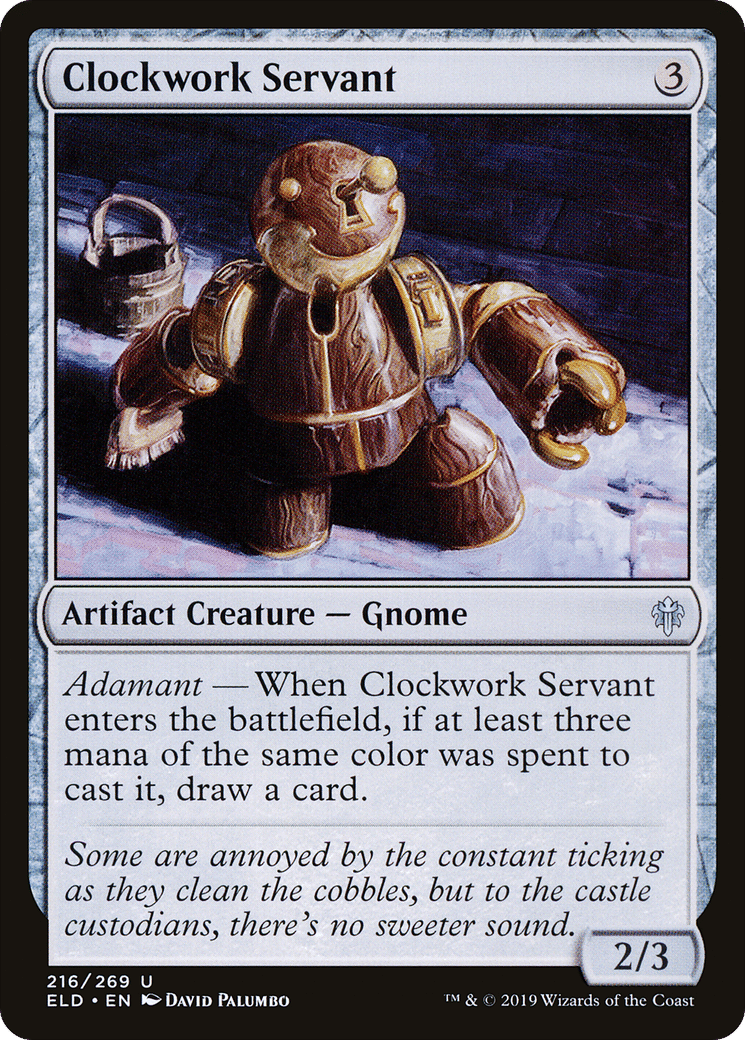 Clockwork Servant — Throne of Eldraine — Magic: The Gathering