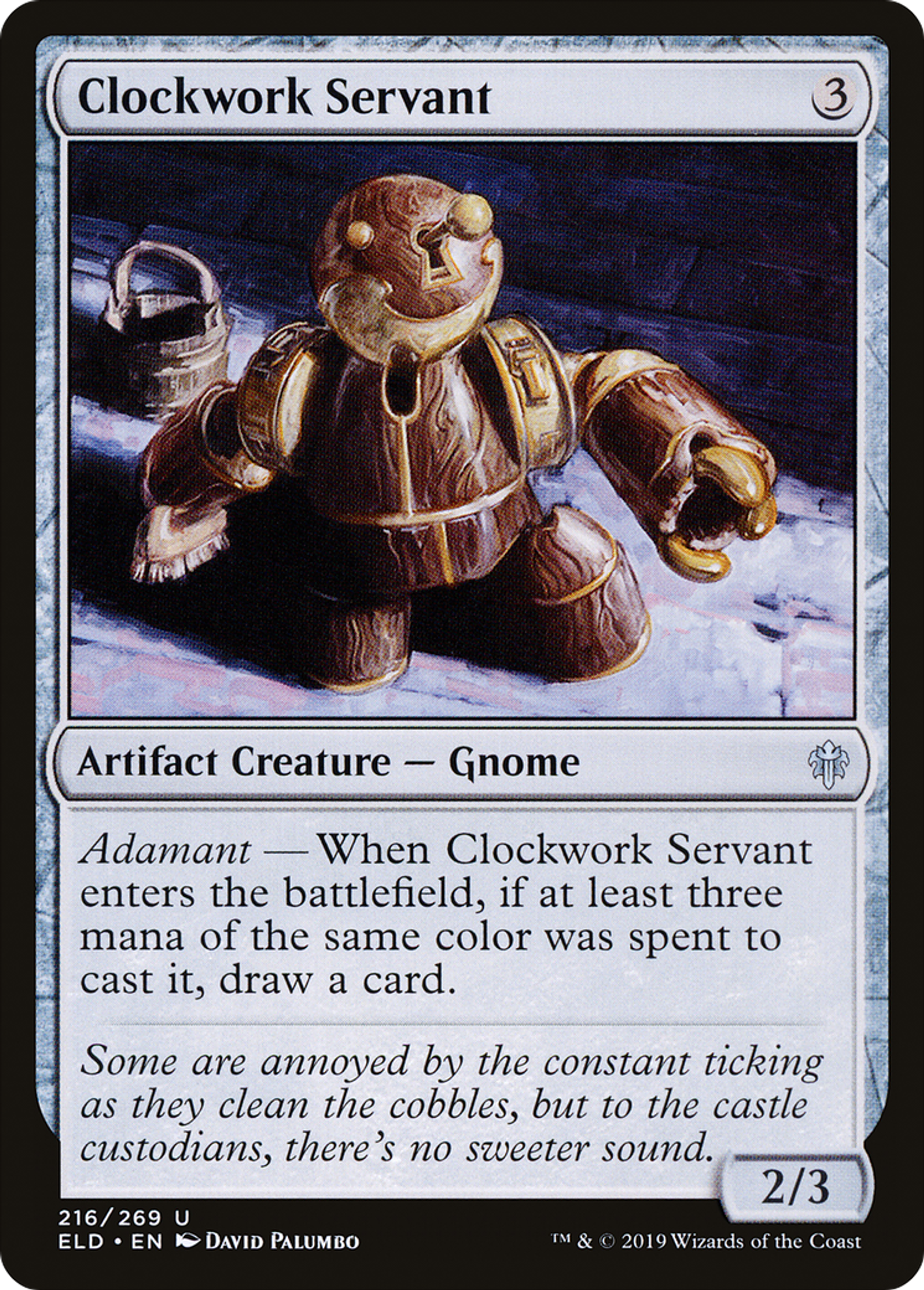 Clockwork Servant — Throne of Eldraine — Magic: The Gathering