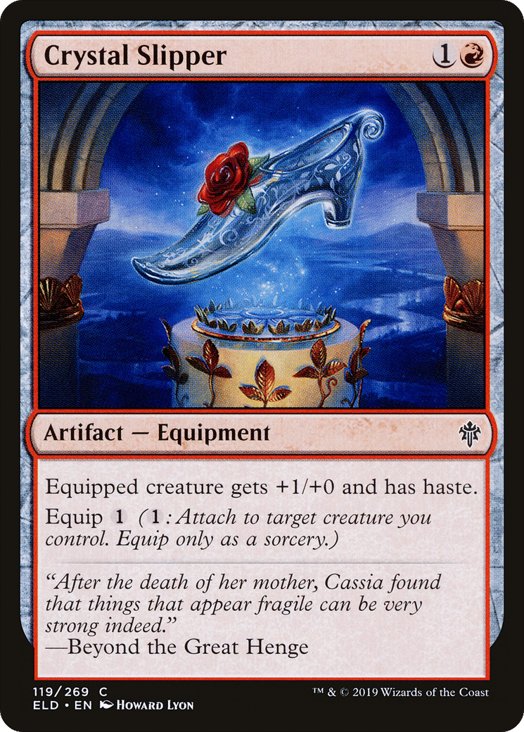 Crystal Slipper — Throne of Eldraine — Magic: The Gathering