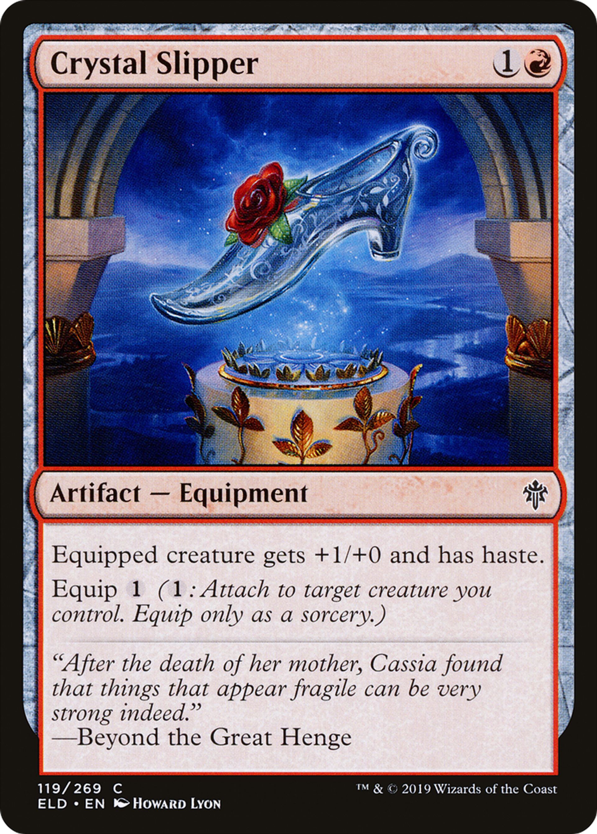 Pantoufle de cristal — Throne of Eldraine — Magic: The Gathering