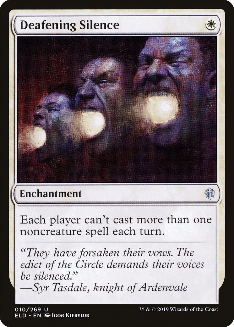 Deafening Silence — Throne of Eldraine — Magic: The Gathering