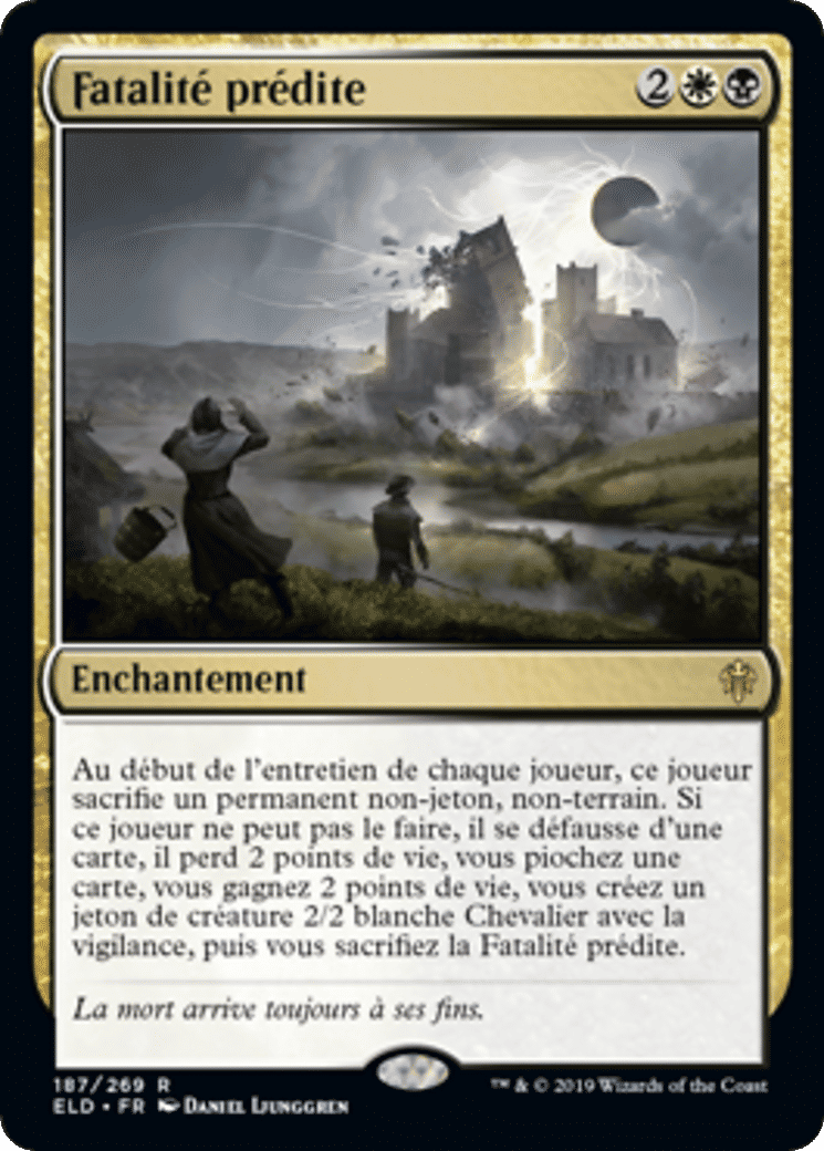 Fatalité prédite — Throne of Eldraine — Magic: The Gathering