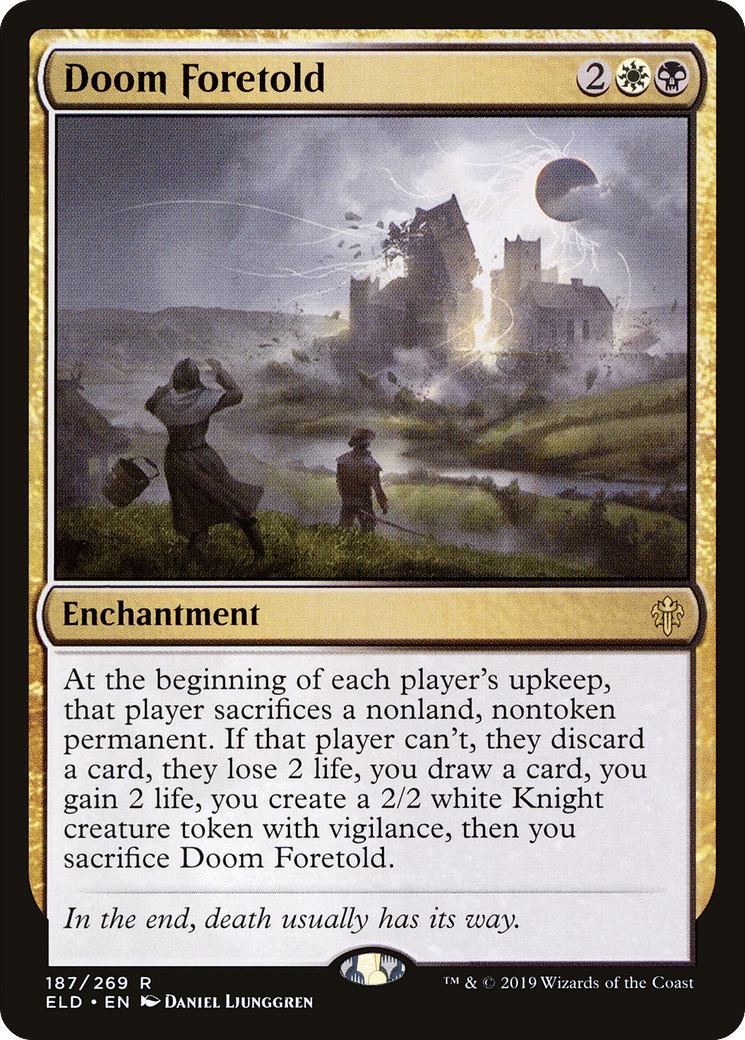 Doom Foretold — Throne of Eldraine — Magic: The Gathering