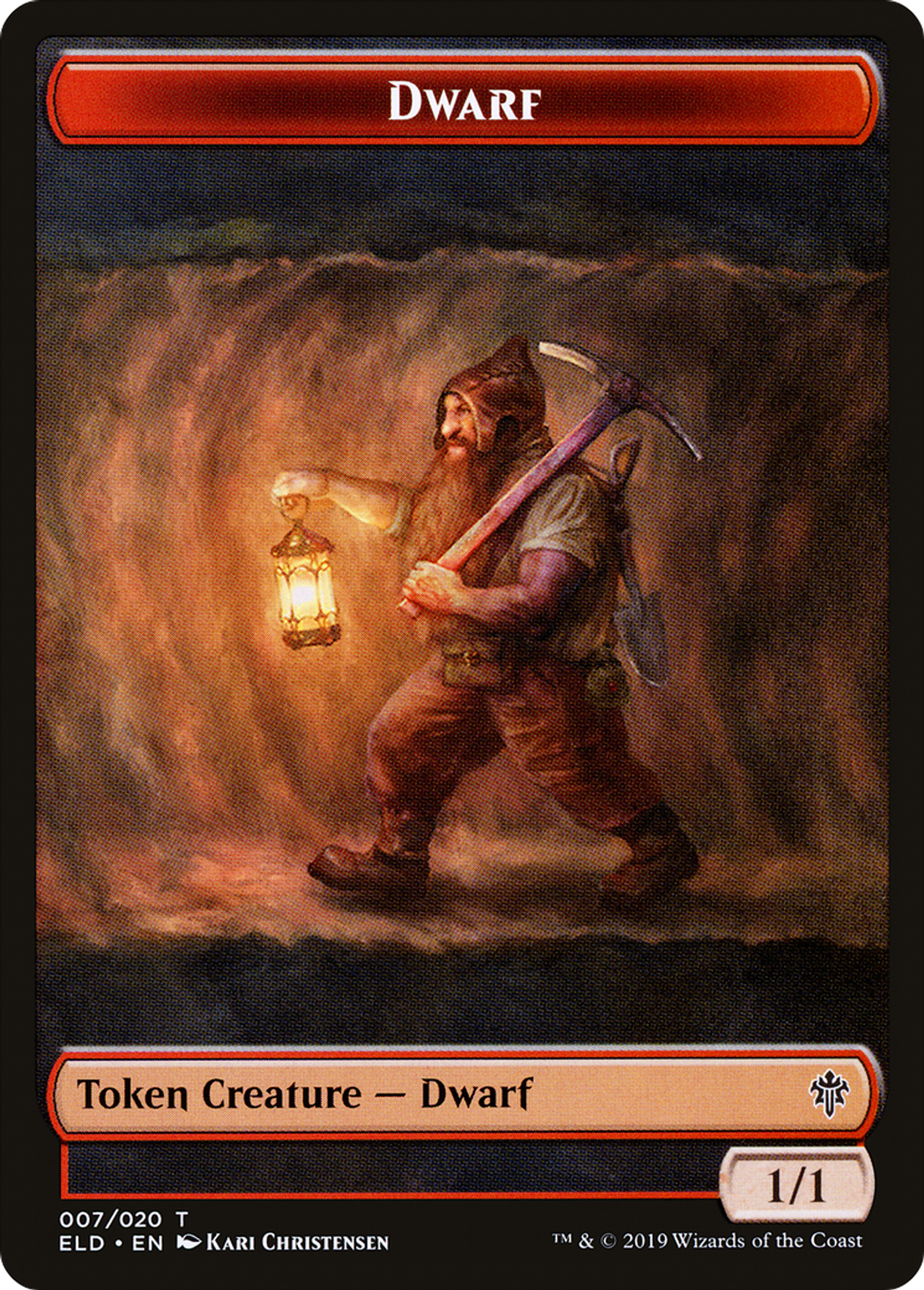 Dwarf — Throne of Eldraine — Magic: The Gathering