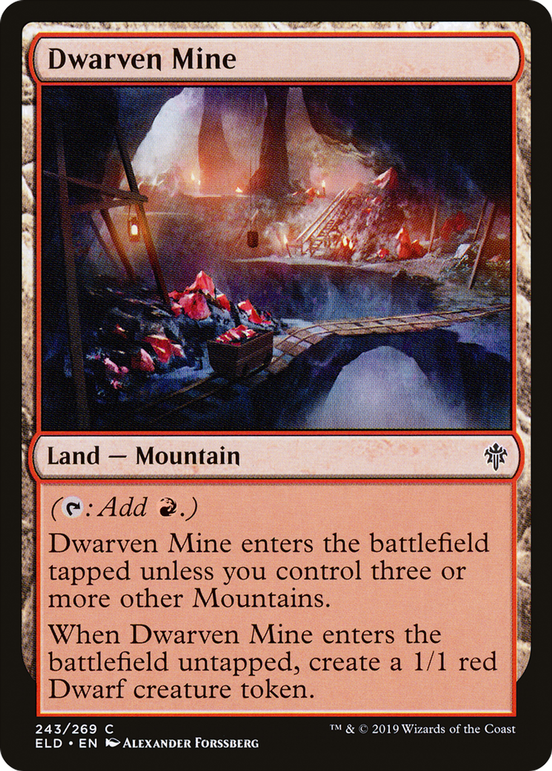 Dwarven Mine — Throne of Eldraine — Magic: The Gathering