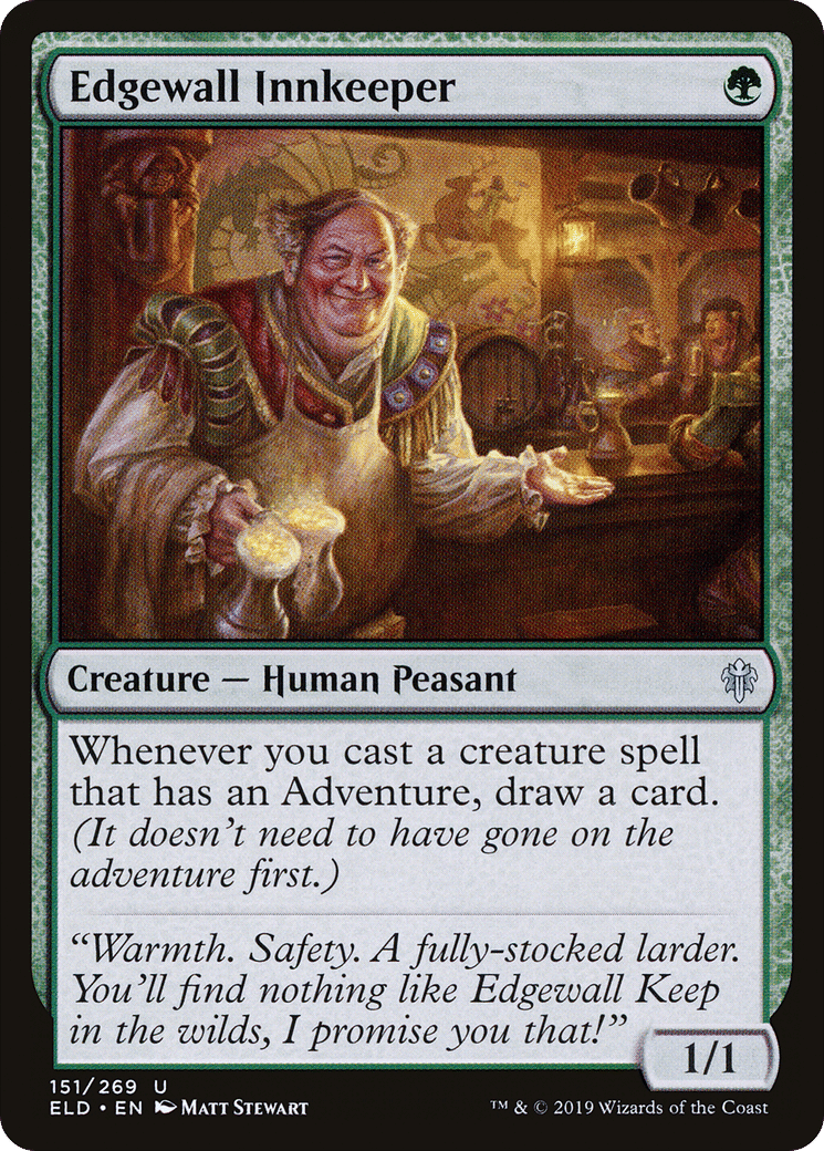 Edgewall Innkeeper — Throne of Eldraine — Magic: The Gathering