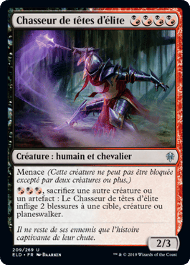 Chasseur de têtes d'élite — Throne of Eldraine — Magic: The Gathering