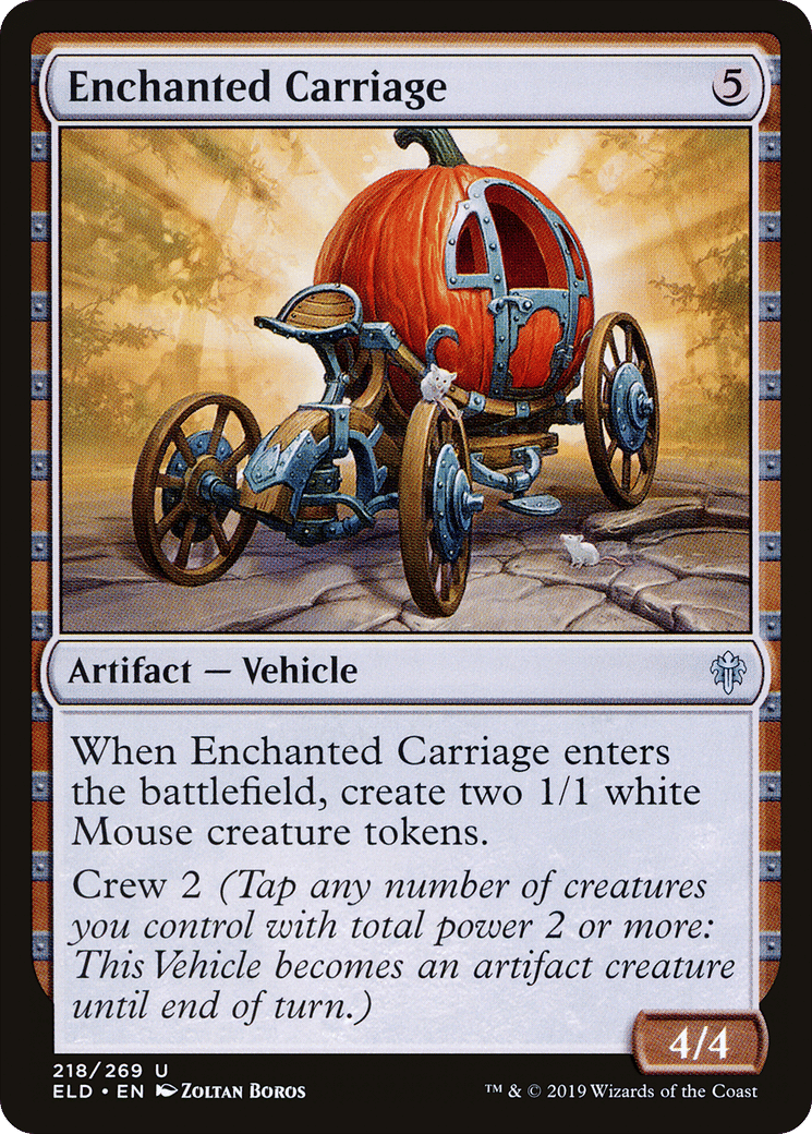 Enchanted Carriage — Throne of Eldraine — Magic: The Gathering