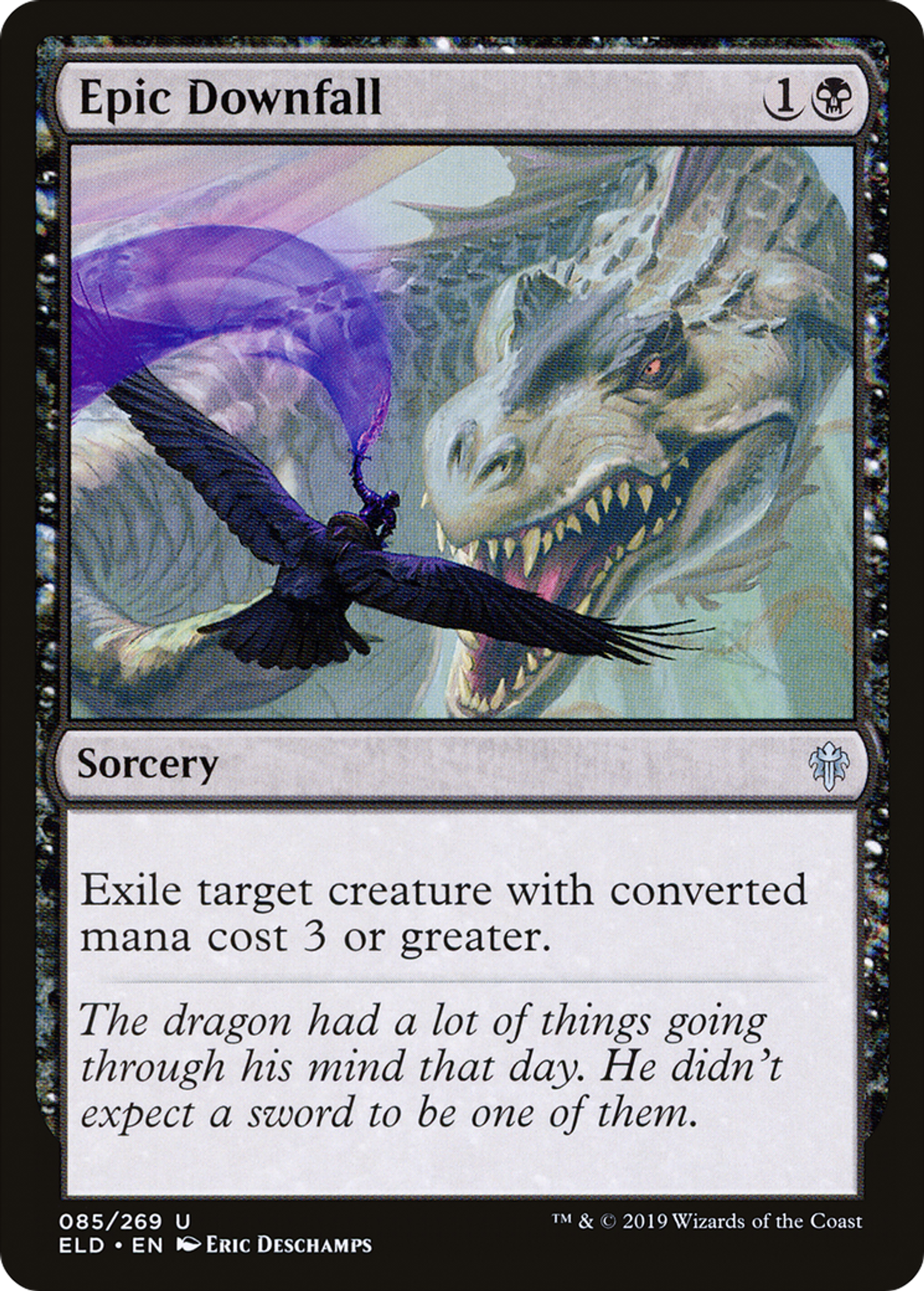 Chute épique — Throne of Eldraine — Magic: The Gathering