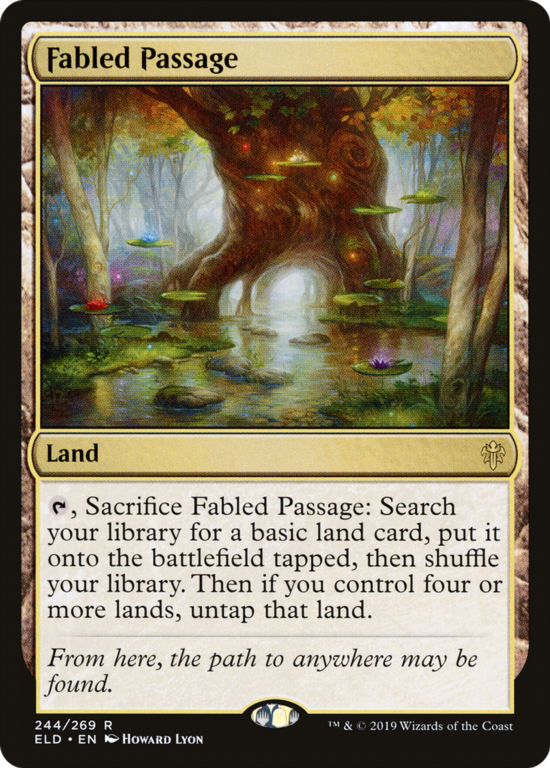 Fabled Passage — Throne of Eldraine — Magic: The Gathering