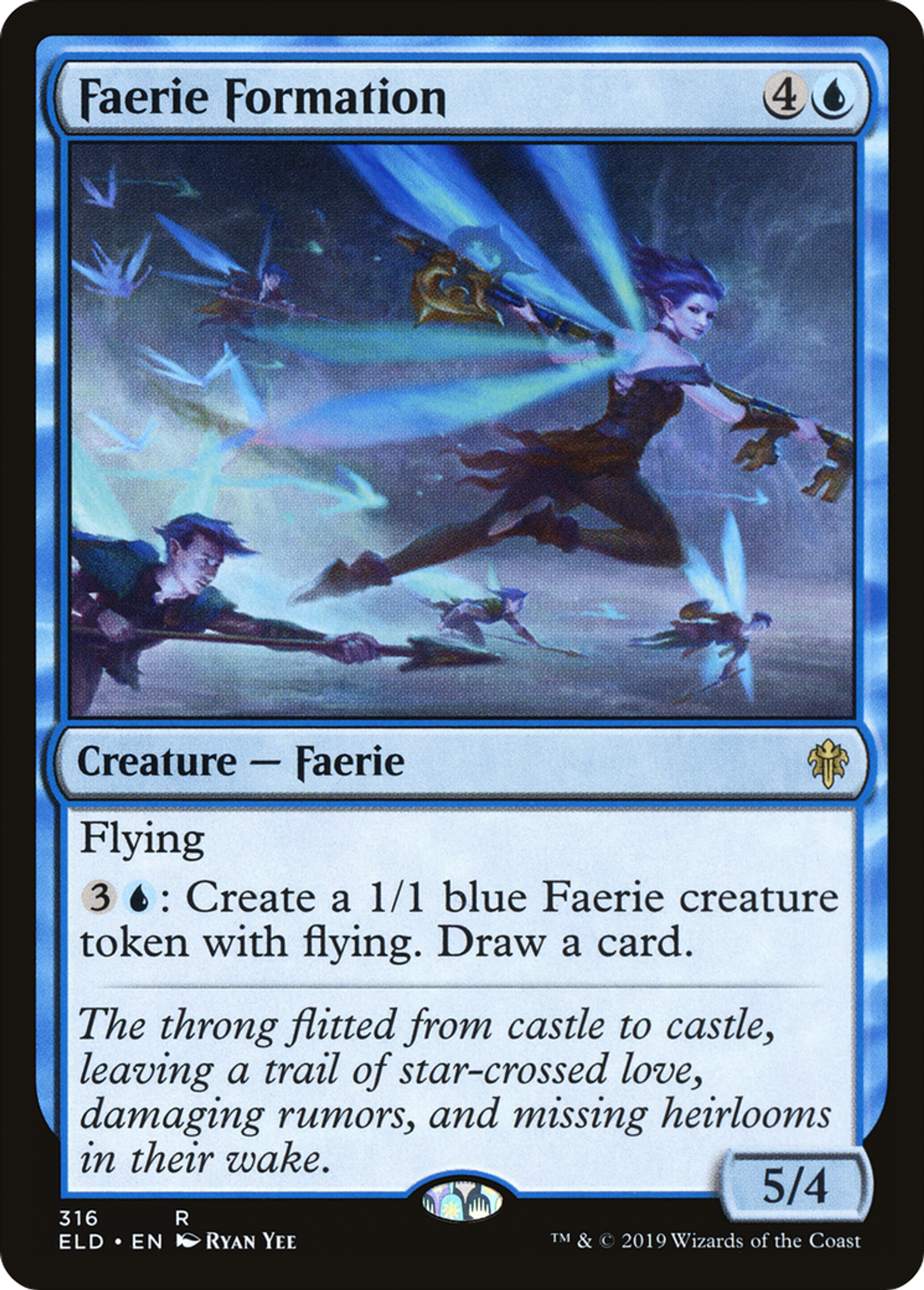 Faerie Formation — Throne of Eldraine — Magic: The Gathering