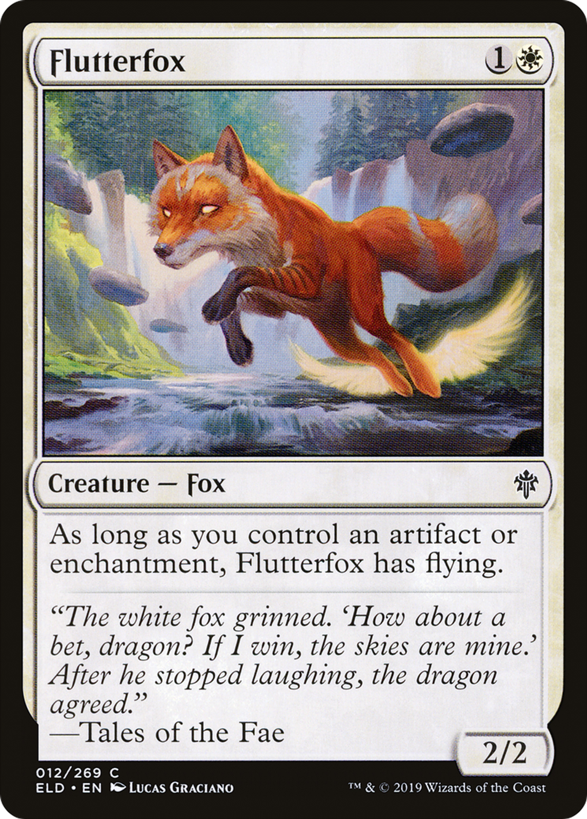 Flutterfox — Throne of Eldraine — Magic: The Gathering