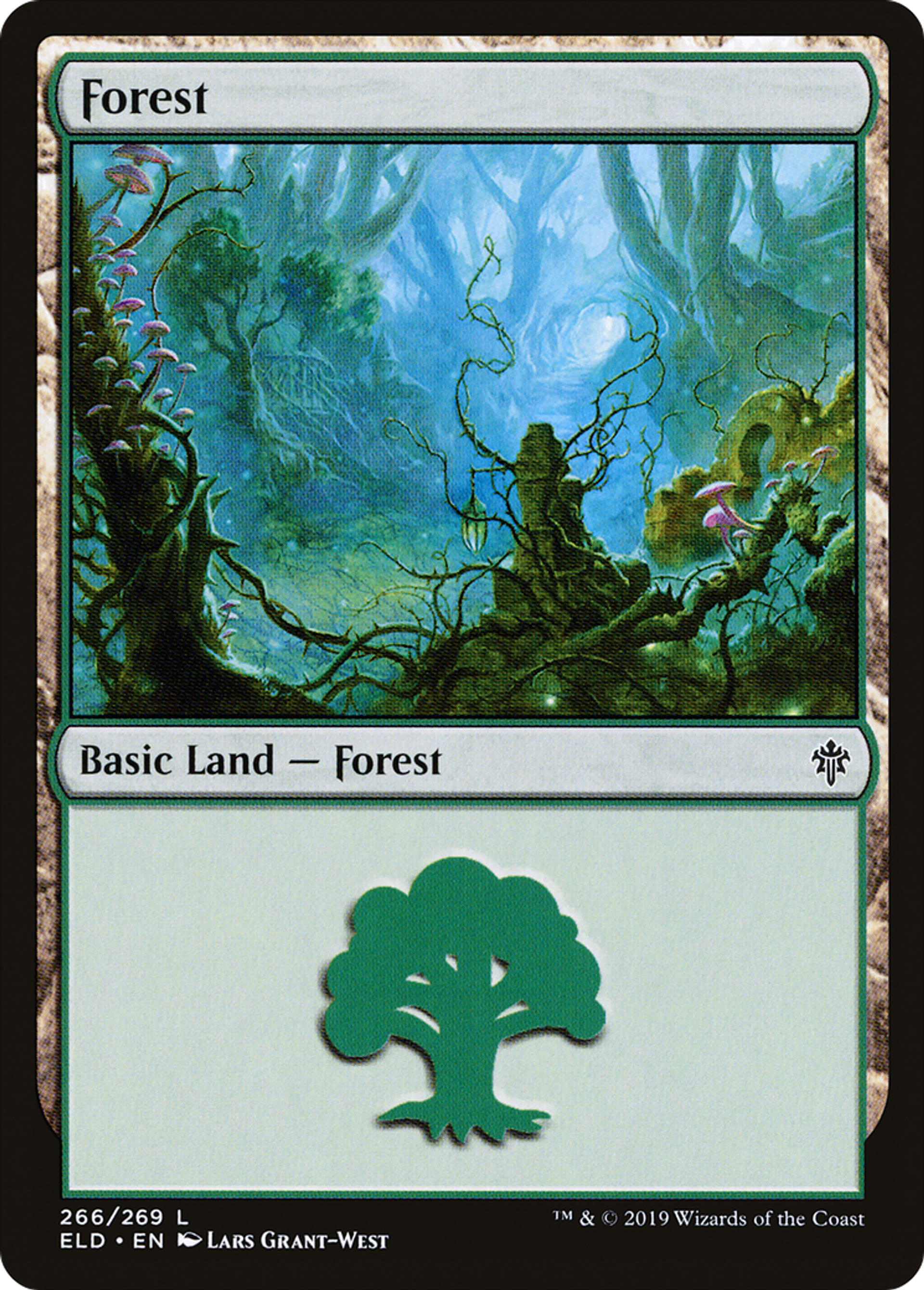 Forest — Throne of Eldraine — Magic: The Gathering