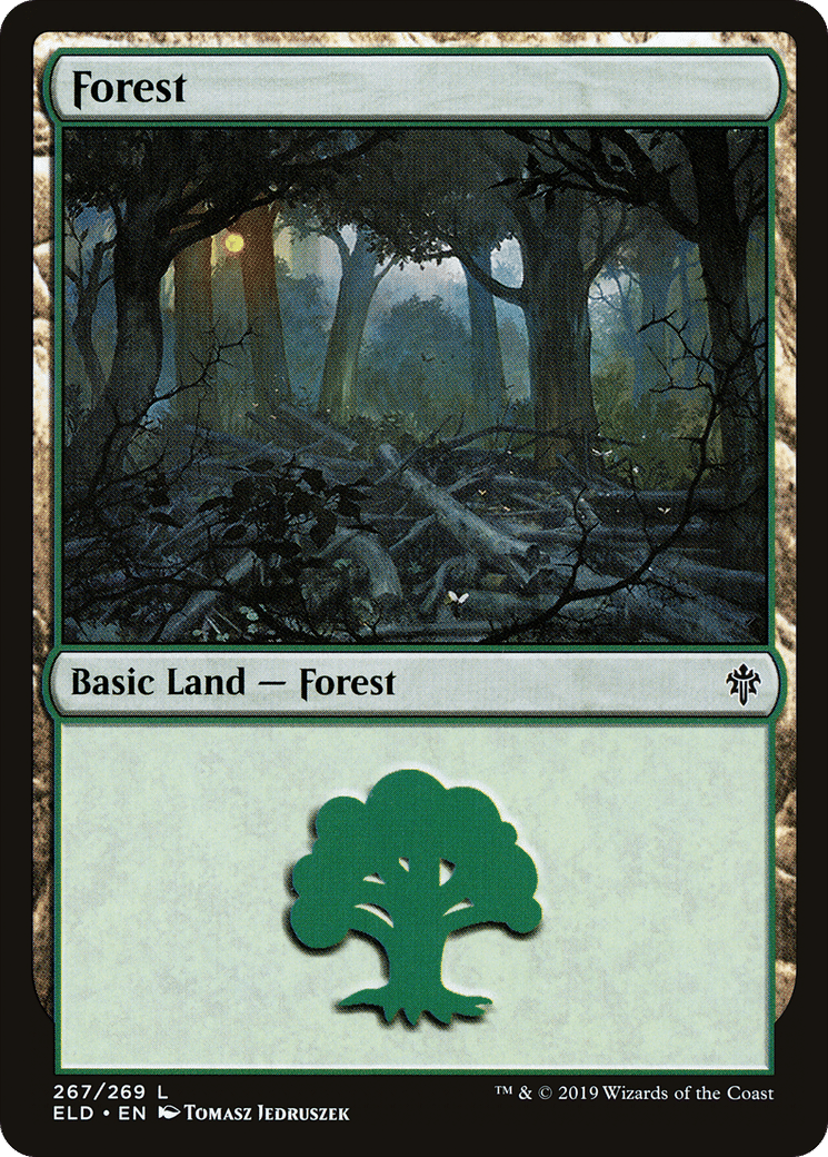 Forest — Throne of Eldraine — Magic: The Gathering