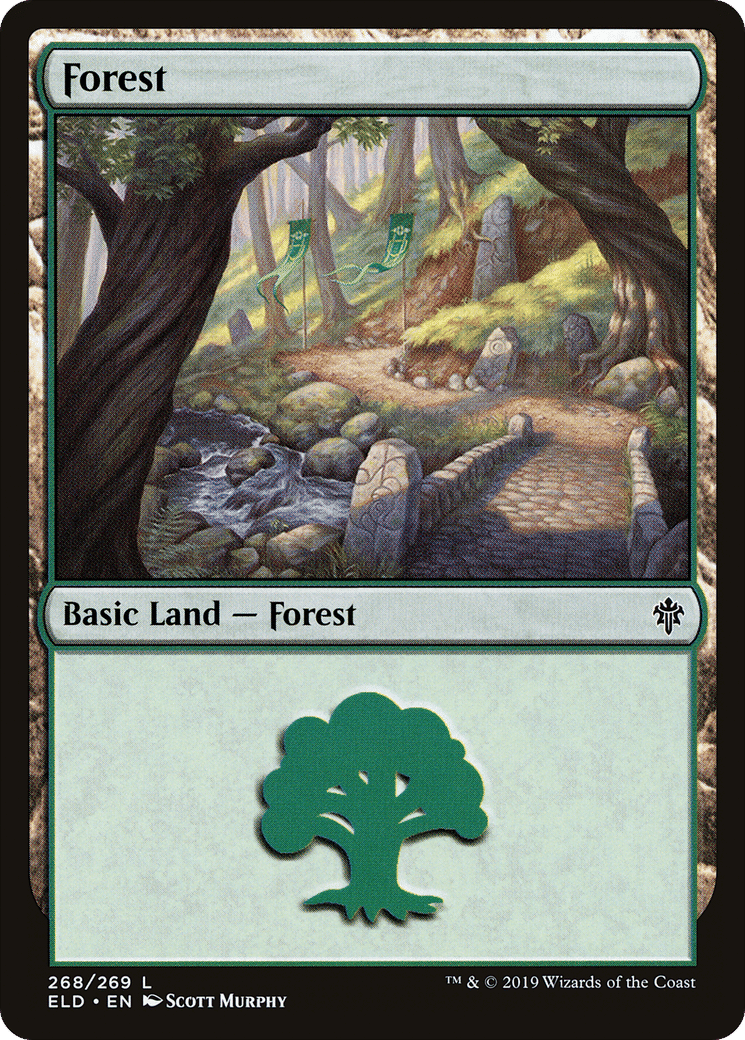 Forest — Throne of Eldraine — Magic: The Gathering