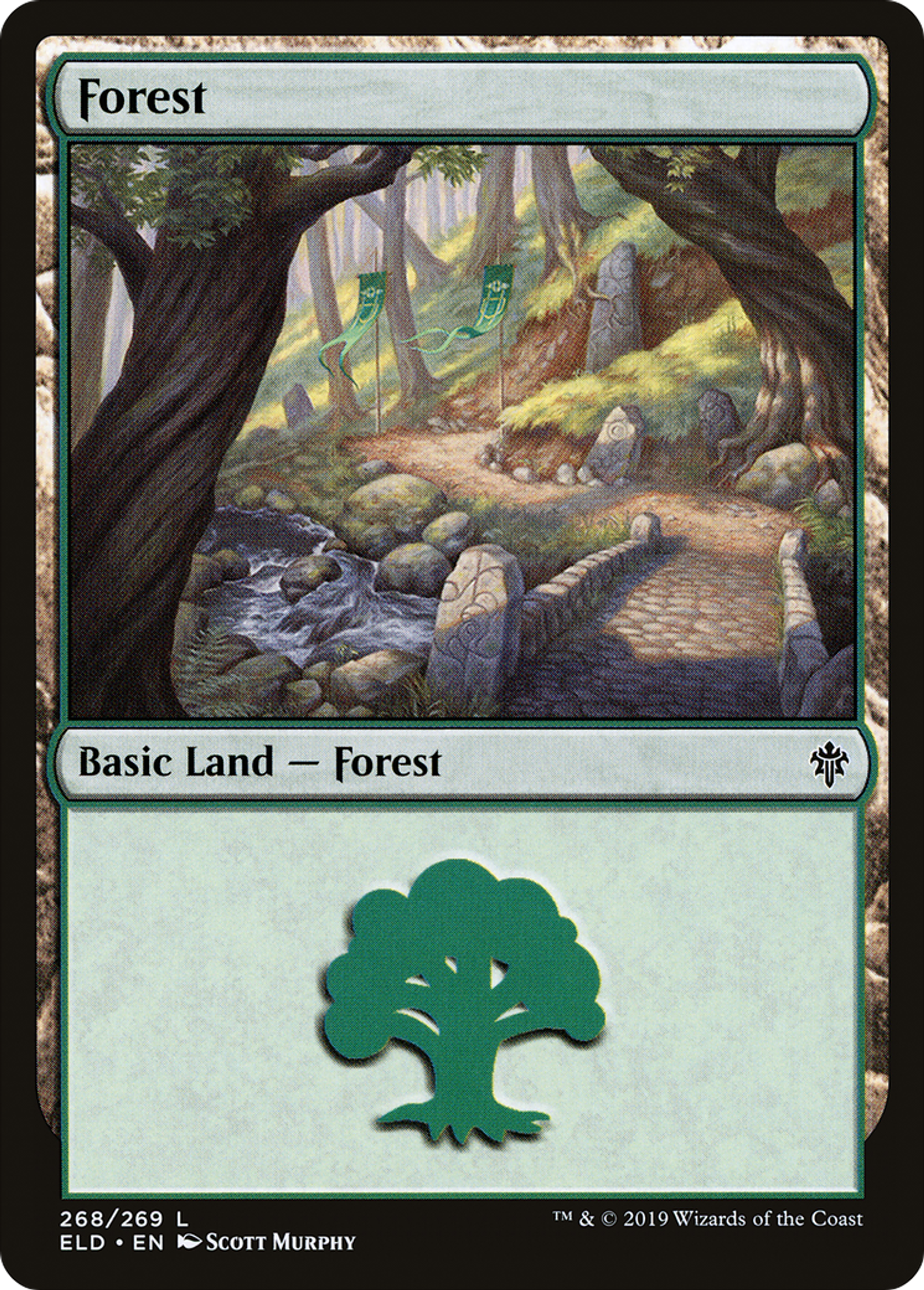 Forest — Throne of Eldraine — Magic: The Gathering