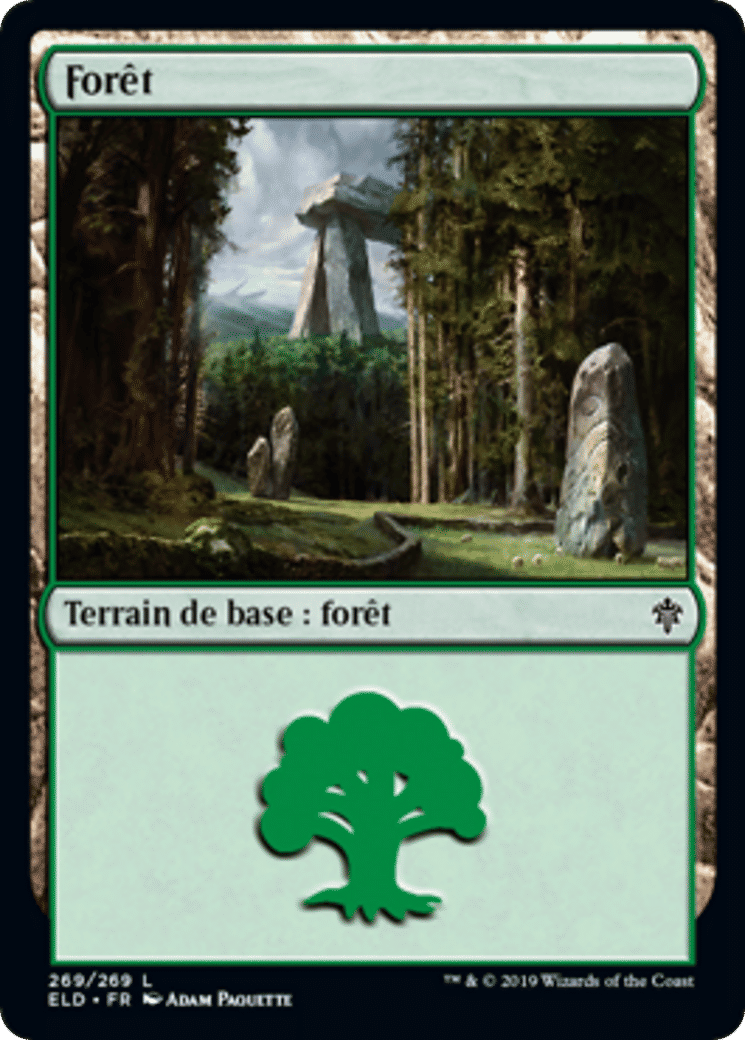 Forêt — Throne of Eldraine — Magic: The Gathering