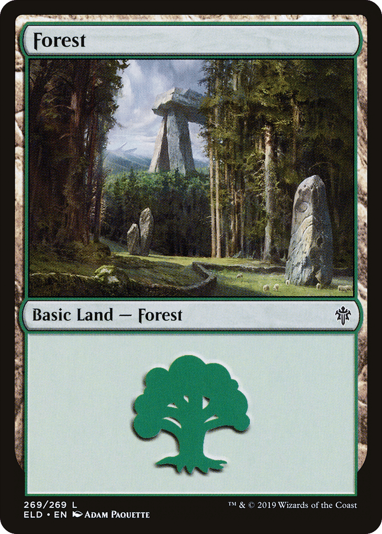 Forest — Throne of Eldraine — Magic: The Gathering